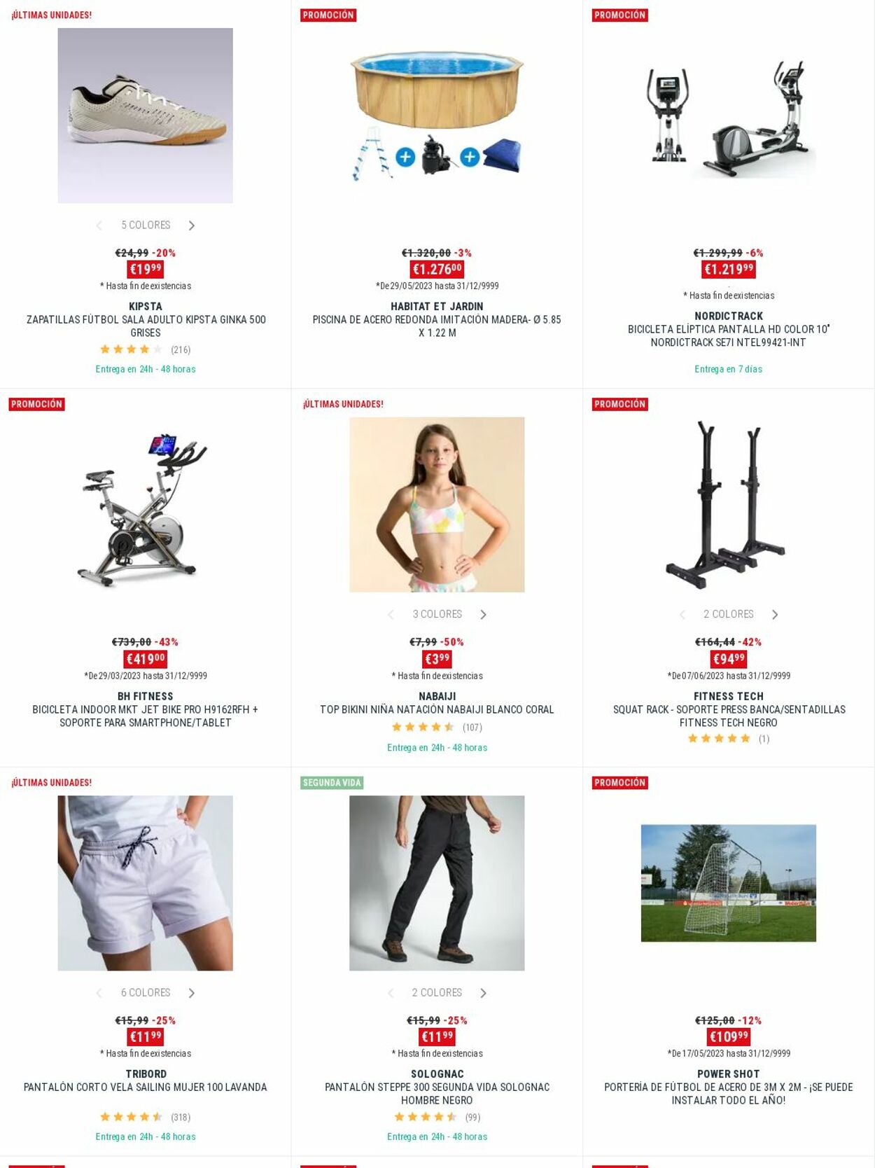 Folleto Decathlon 19.06.2023 - 05.07.2023