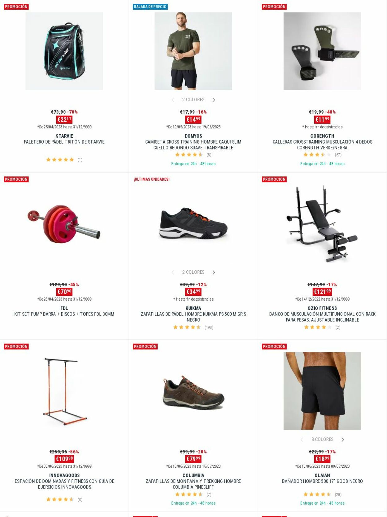 Folleto Decathlon 19.06.2023 - 05.07.2023