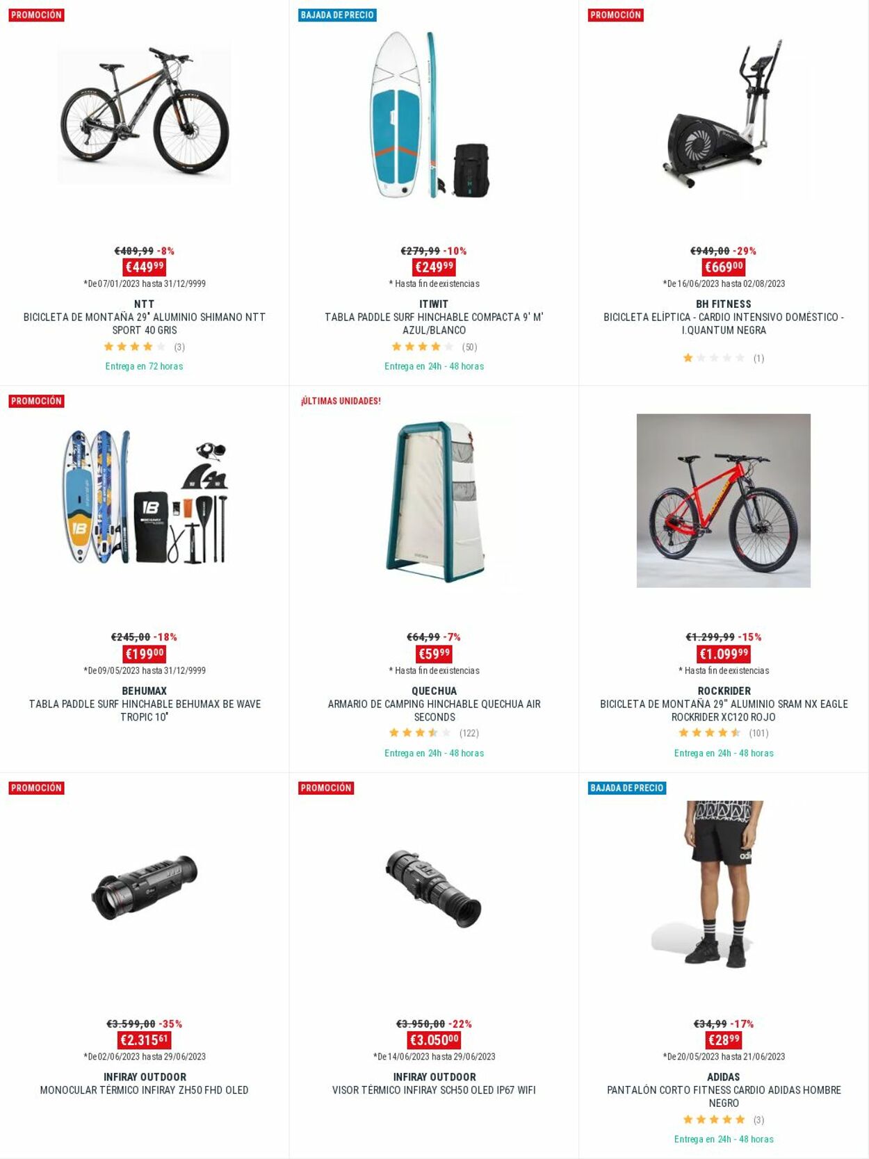 Folleto Decathlon 19.06.2023 - 05.07.2023