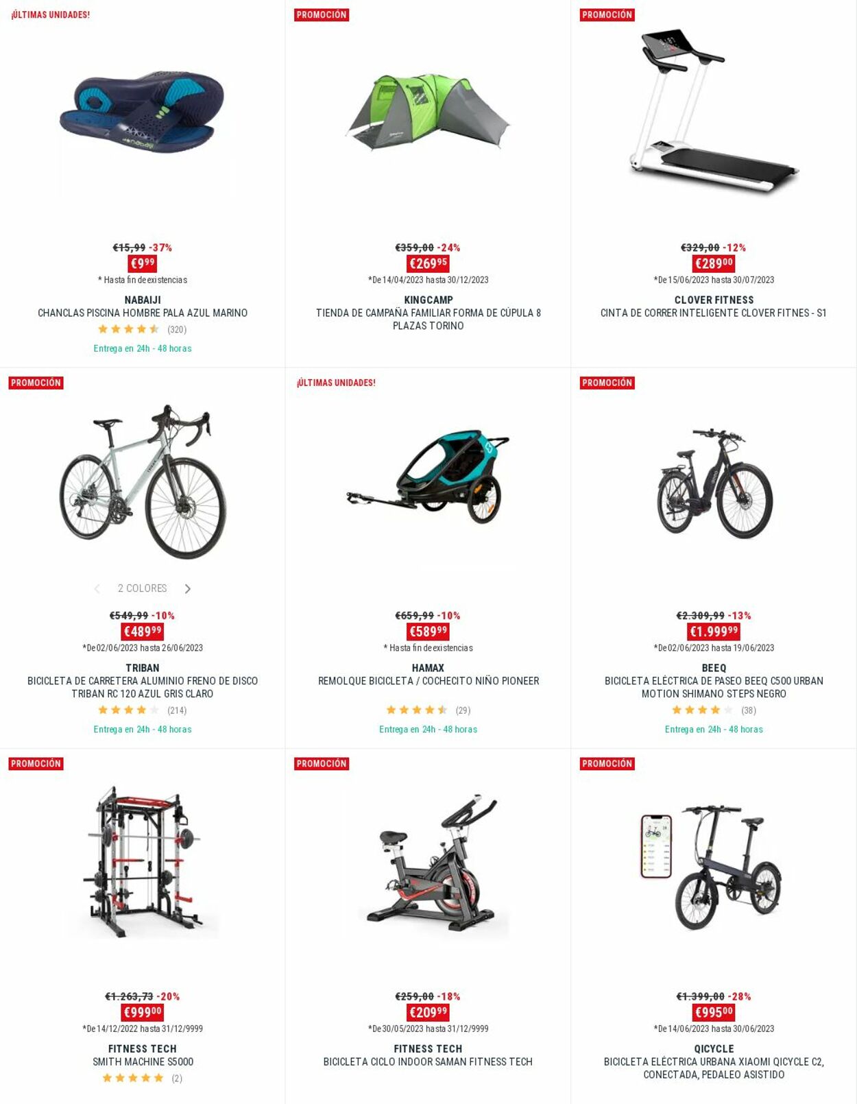 Folleto Decathlon 19.06.2023 - 05.07.2023