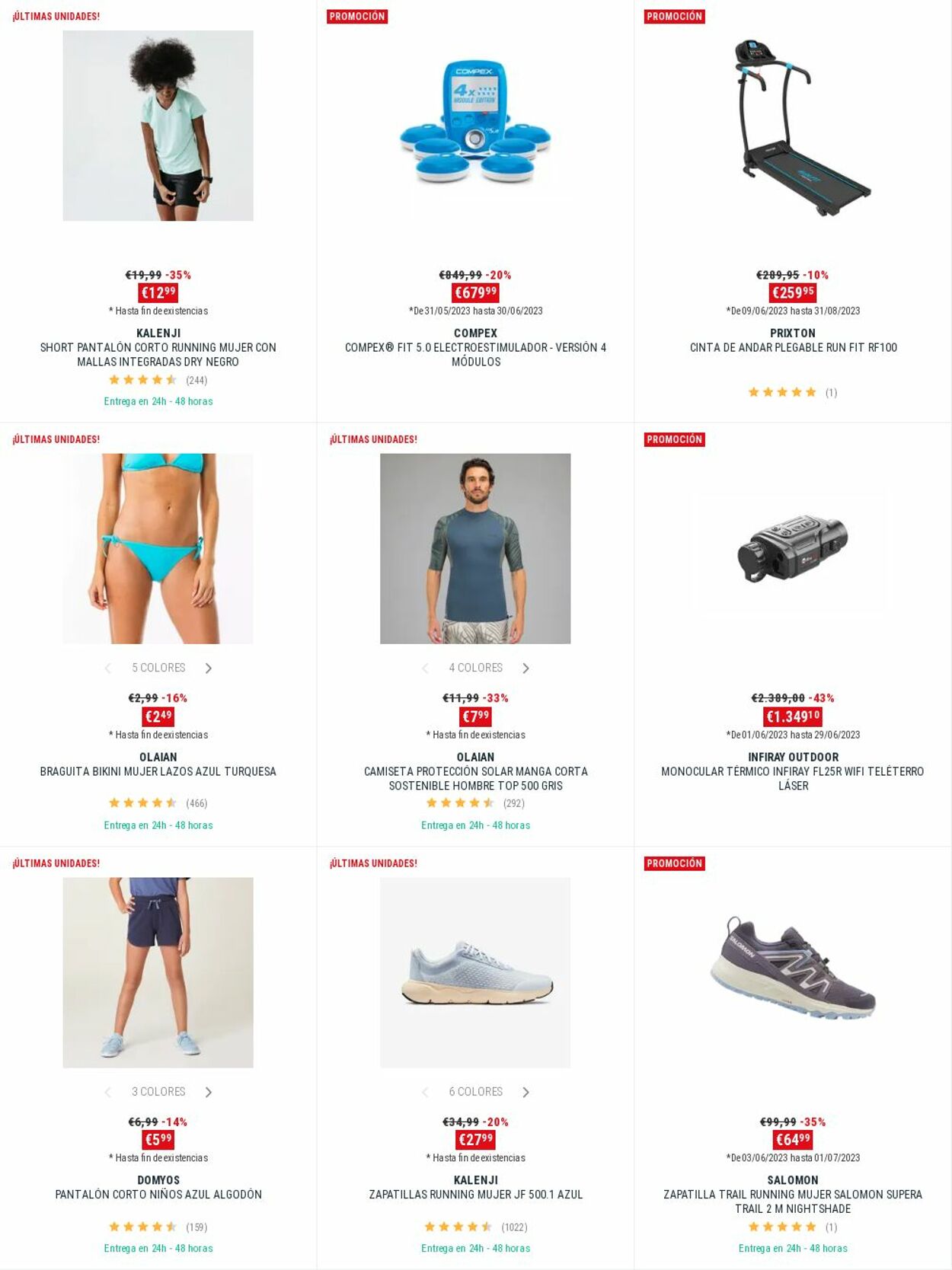 Folleto Decathlon 19.06.2023 - 05.07.2023