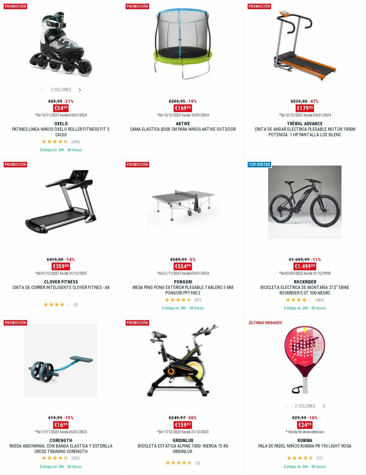 Folleto Decathlon 18.12.2023 - 24.12.2023