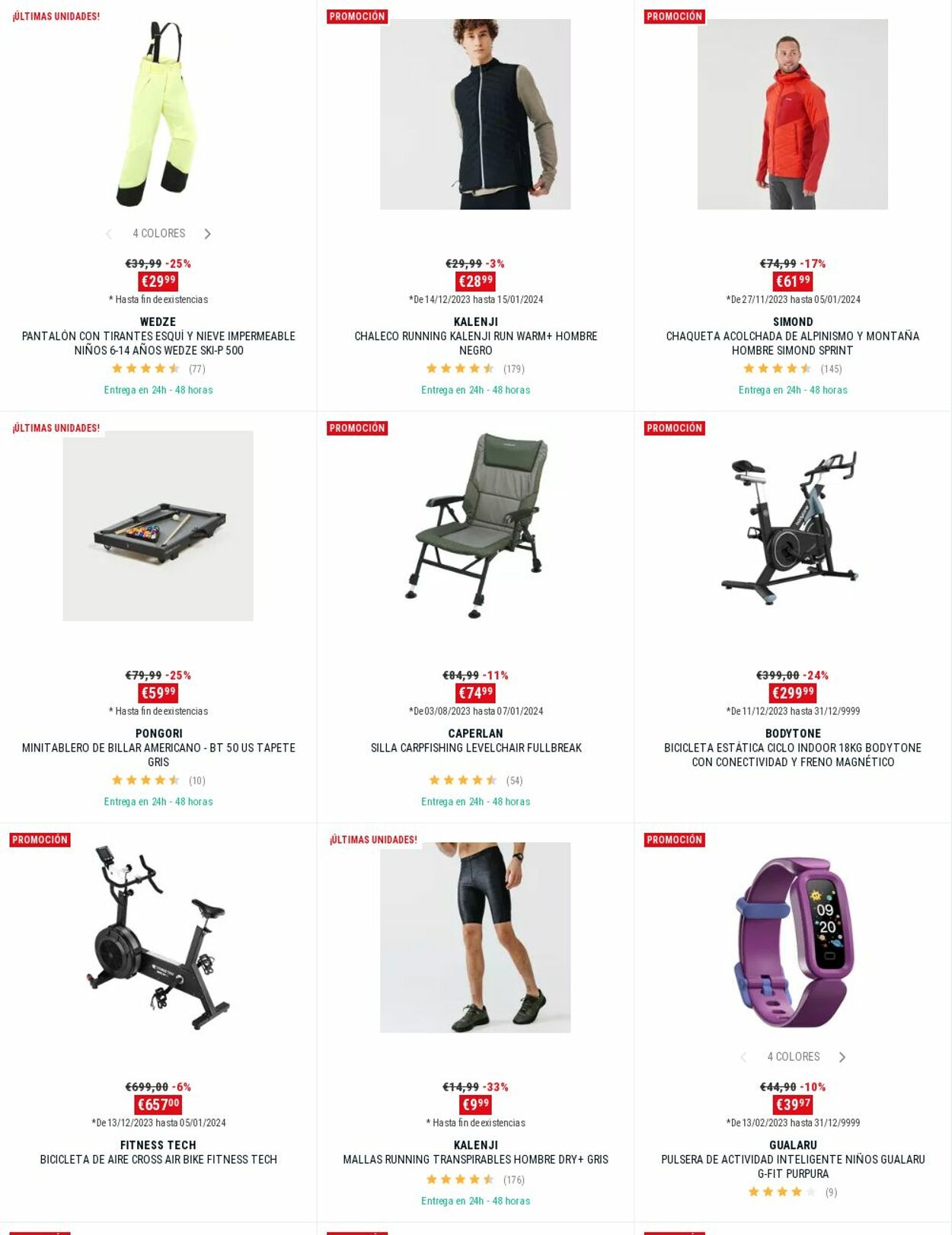 Folleto Decathlon 18.12.2023 - 24.12.2023