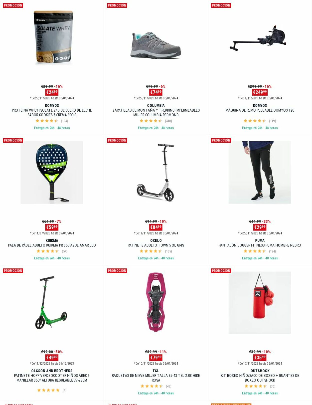 Folleto Decathlon 18.12.2023 - 24.12.2023