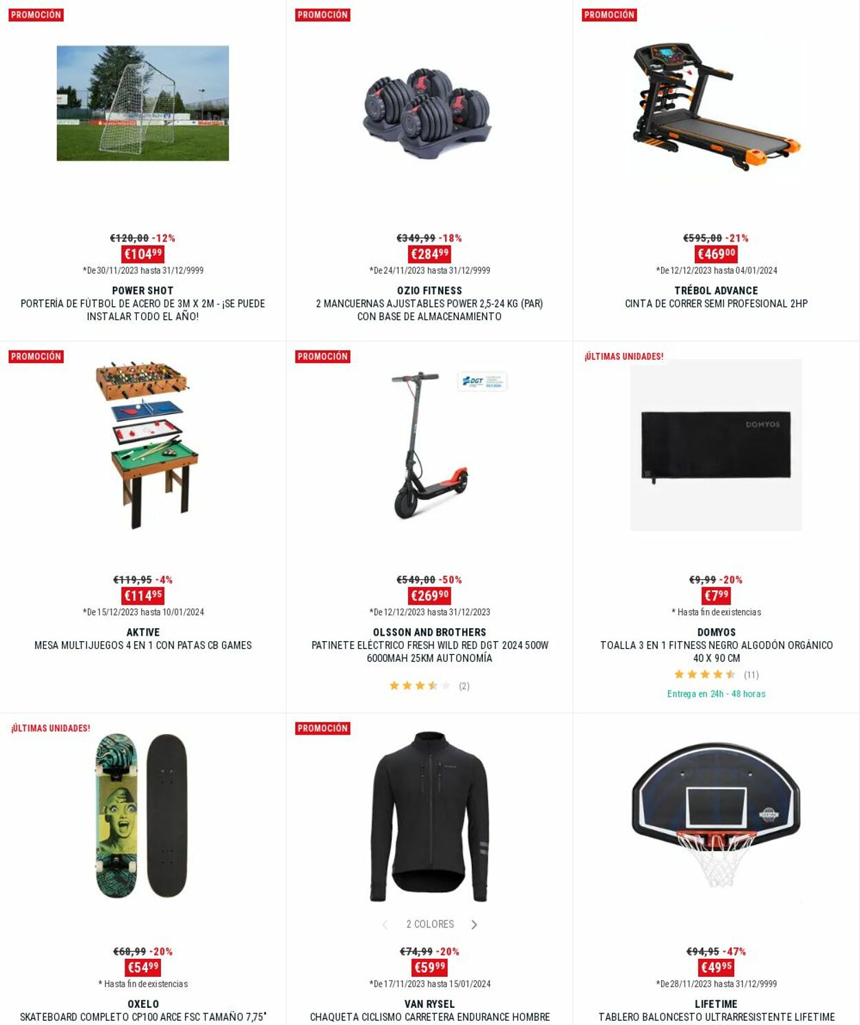 Folleto Decathlon 18.12.2023 - 24.12.2023