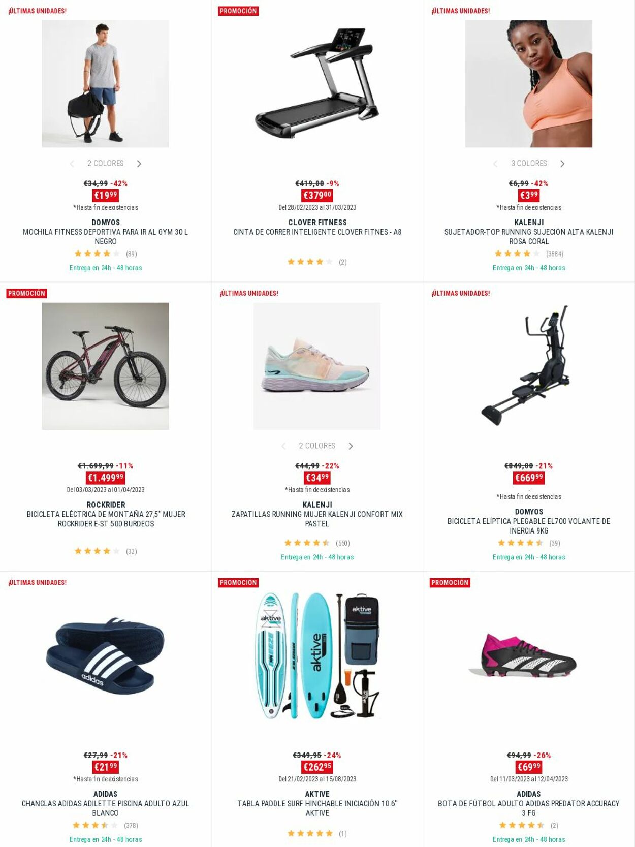 Folleto Decathlon 28.03.2023 - 31.03.2023