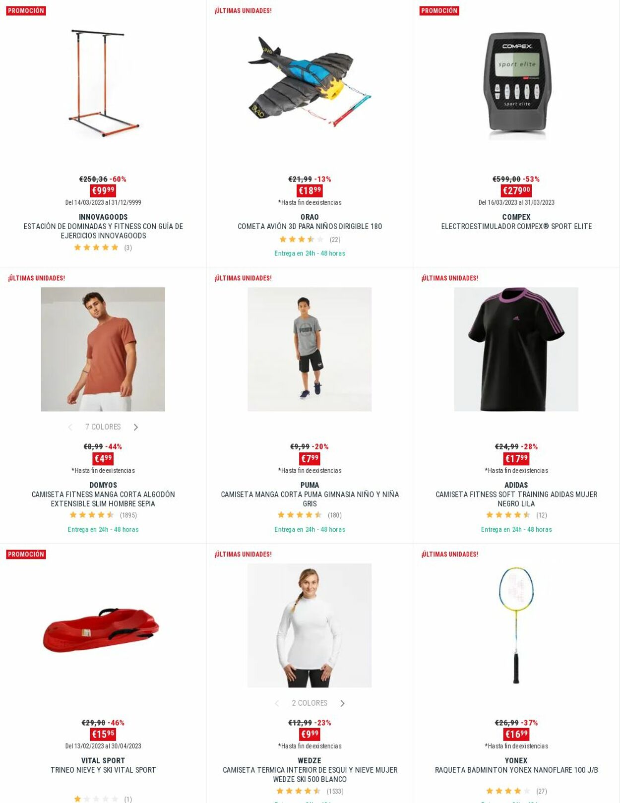 Folleto Decathlon 28.03.2023 - 31.03.2023