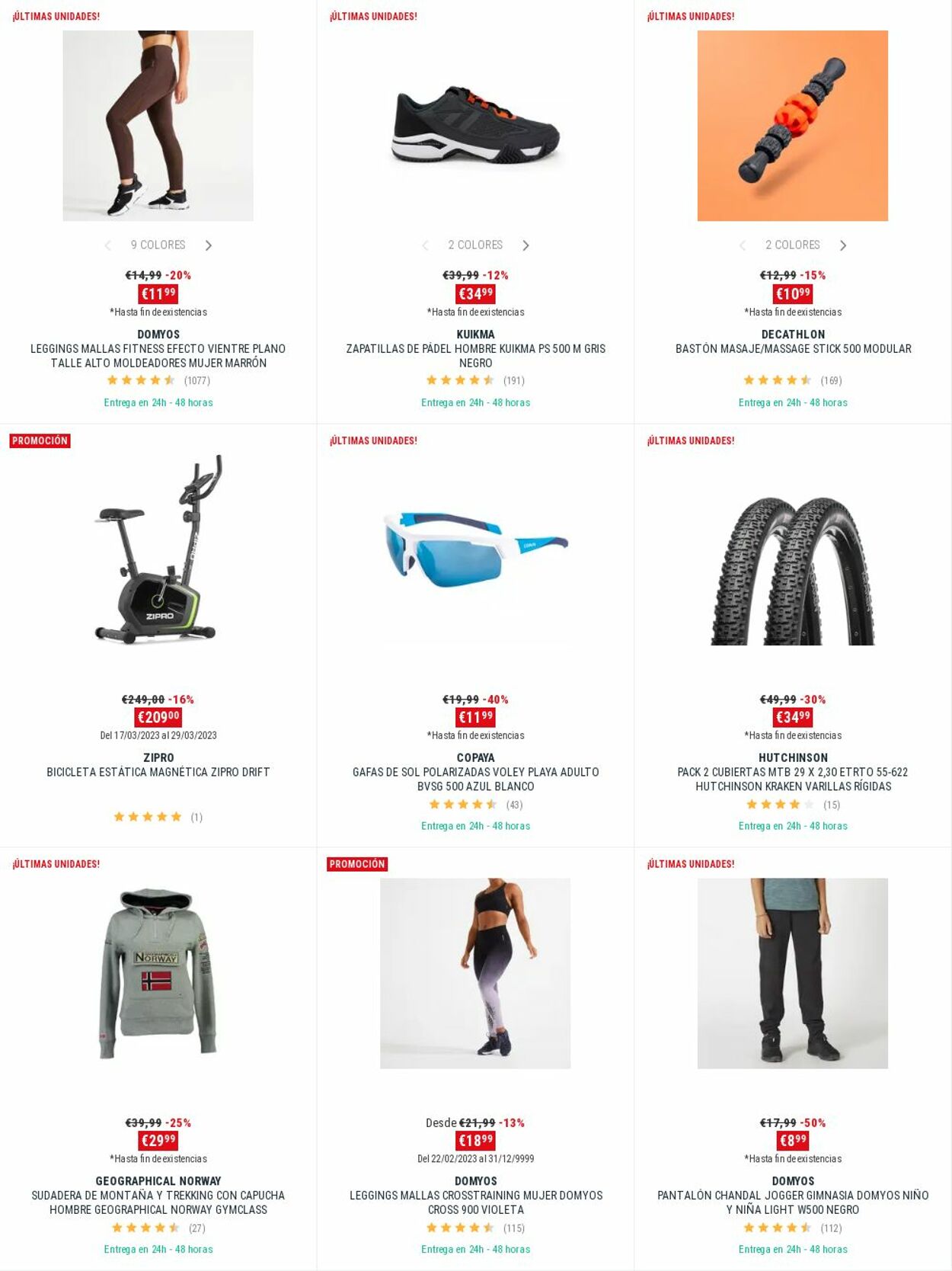 Folleto Decathlon 28.03.2023 - 31.03.2023