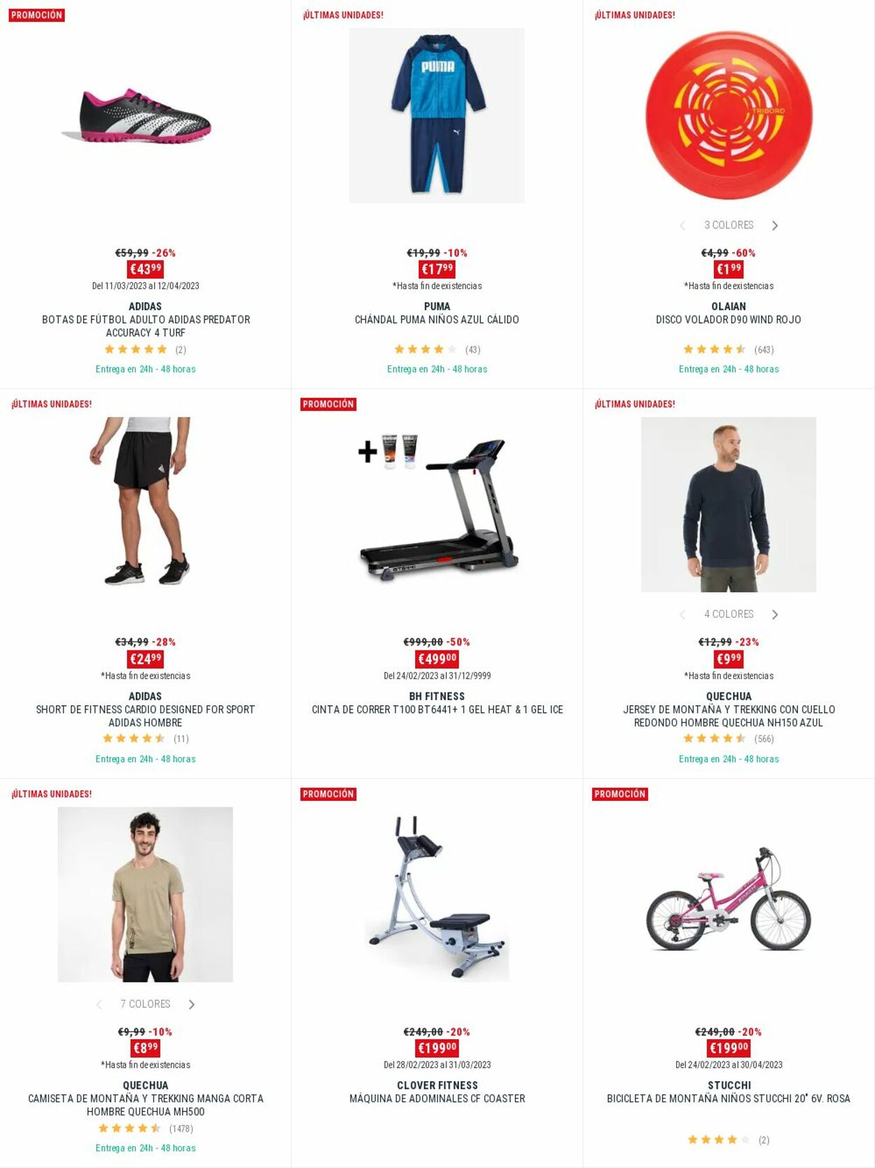 Folleto Decathlon 28.03.2023 - 31.03.2023