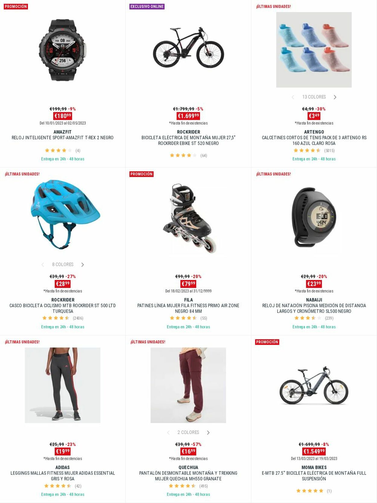 Folleto Decathlon 28.03.2023 - 31.03.2023