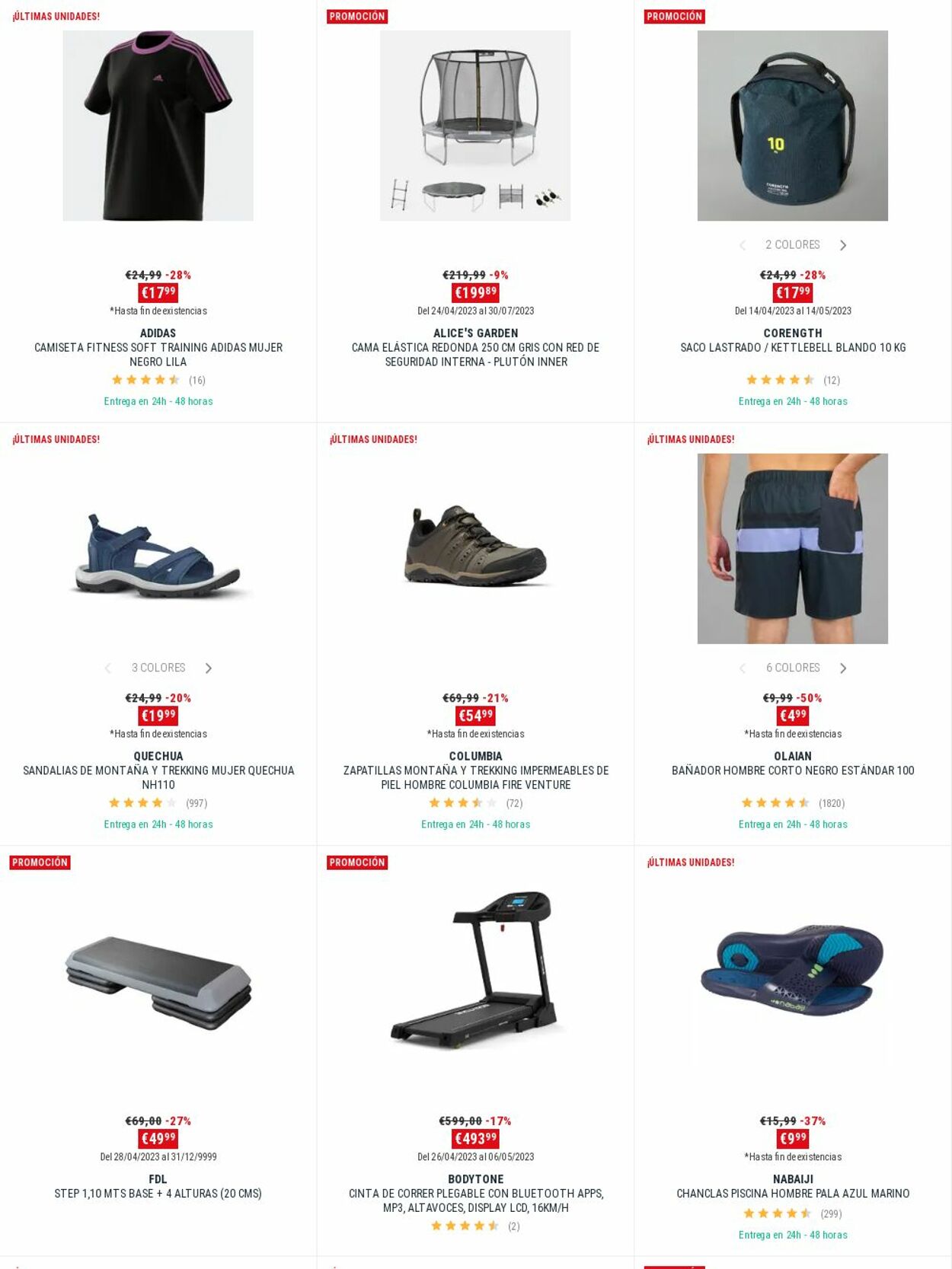 Folleto Decathlon 01.05.2023 - 07.05.2023