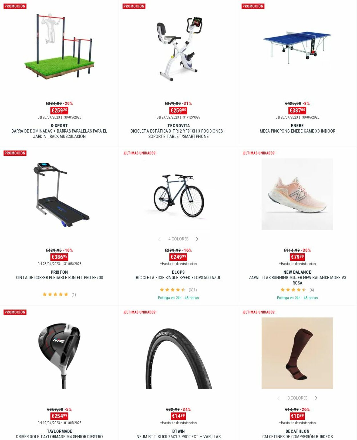 Folleto Decathlon 01.05.2023 - 07.05.2023