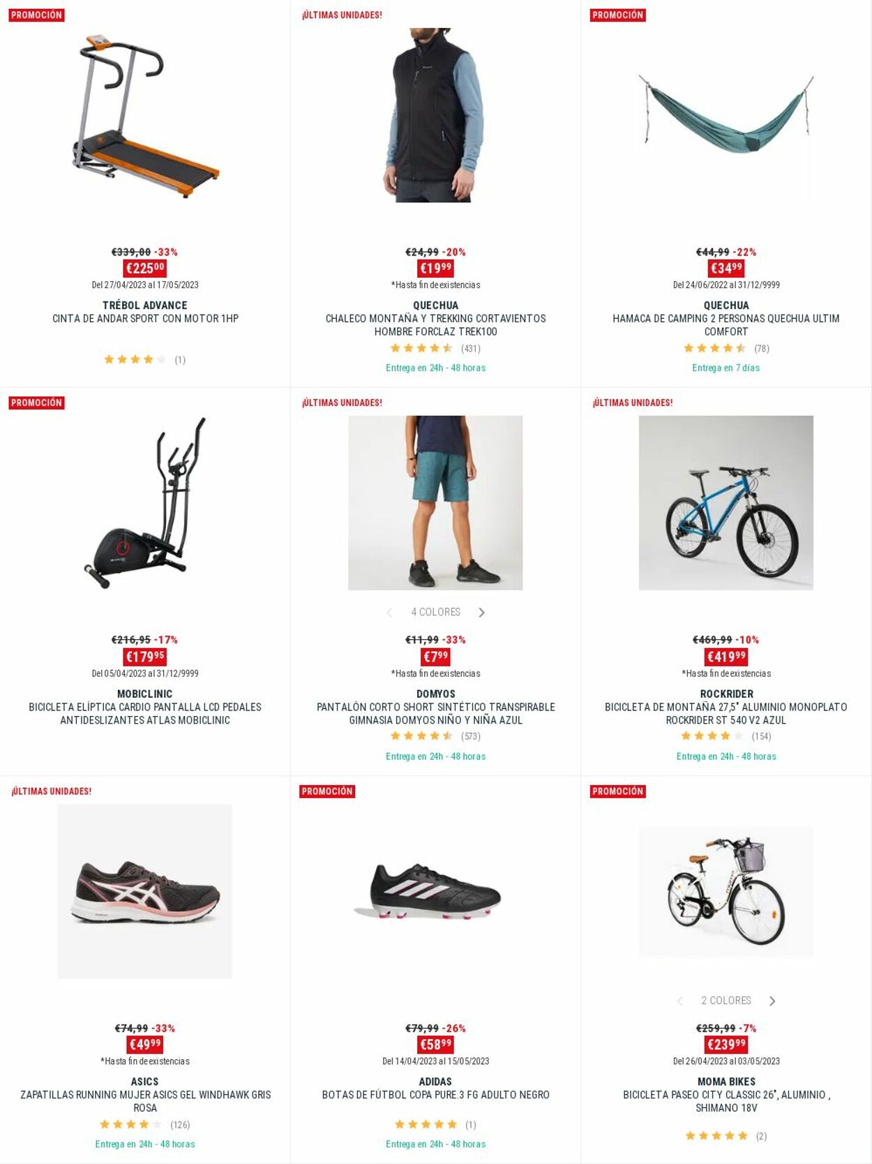 Folleto Decathlon 01.05.2023 - 07.05.2023