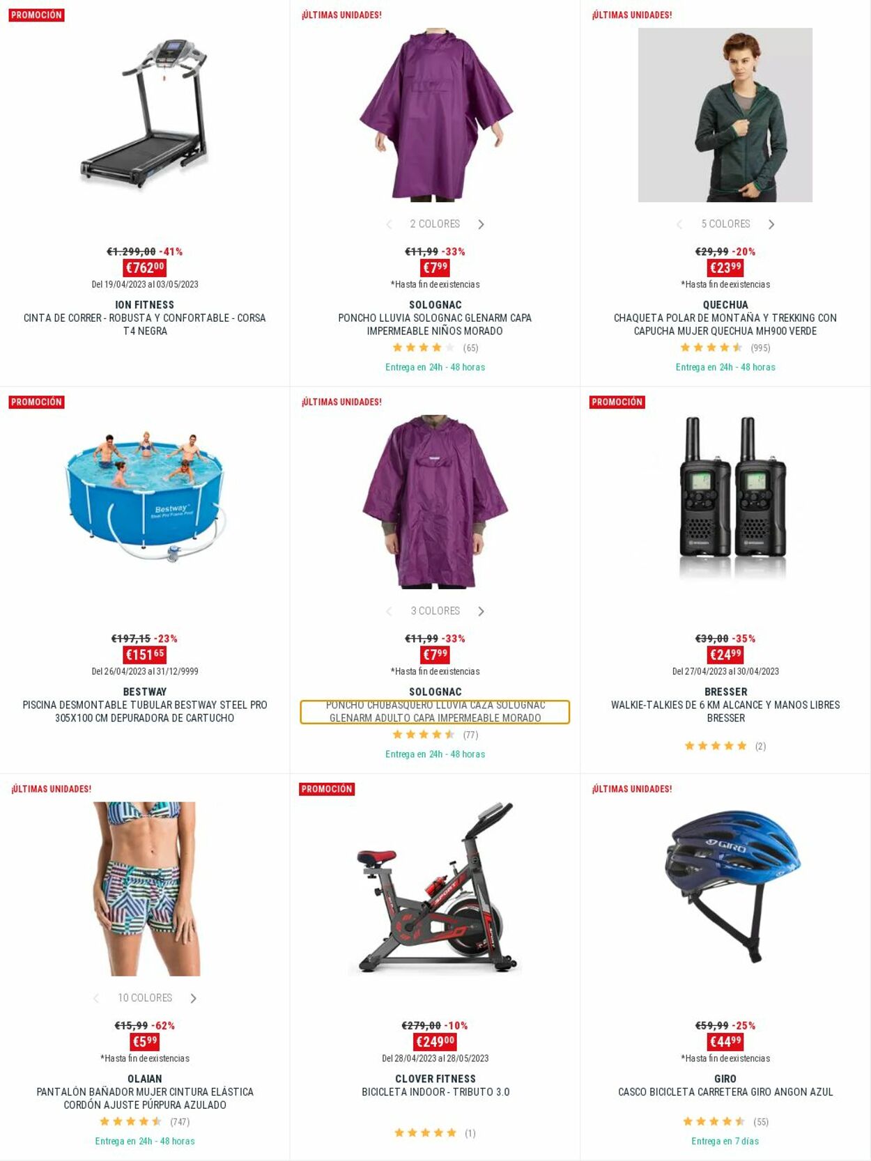 Folleto Decathlon 01.05.2023 - 07.05.2023