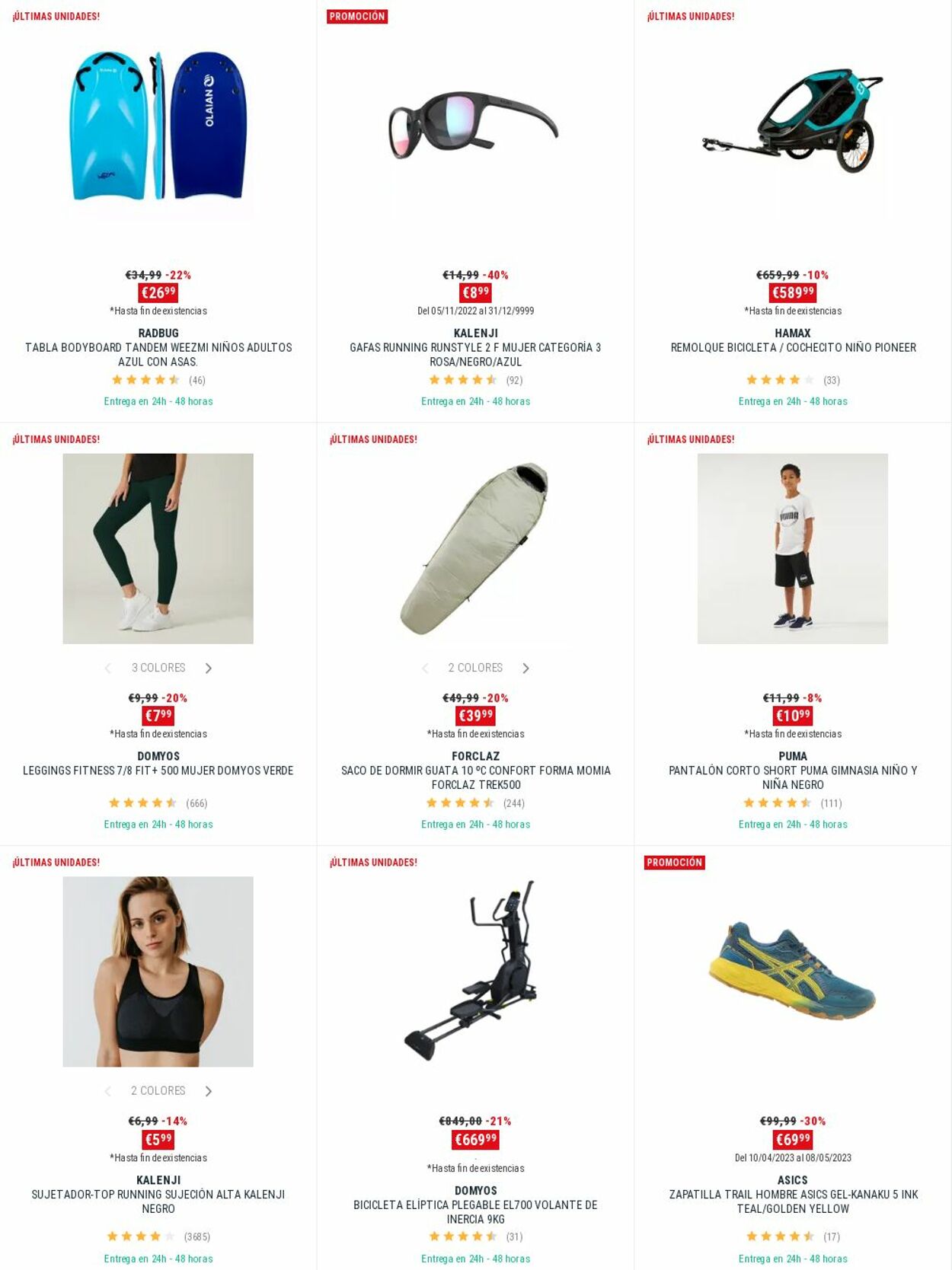 Folleto Decathlon 01.05.2023 - 07.05.2023