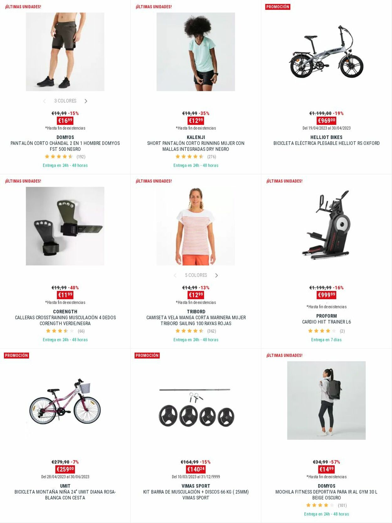 Folleto Decathlon 01.05.2023 - 07.05.2023