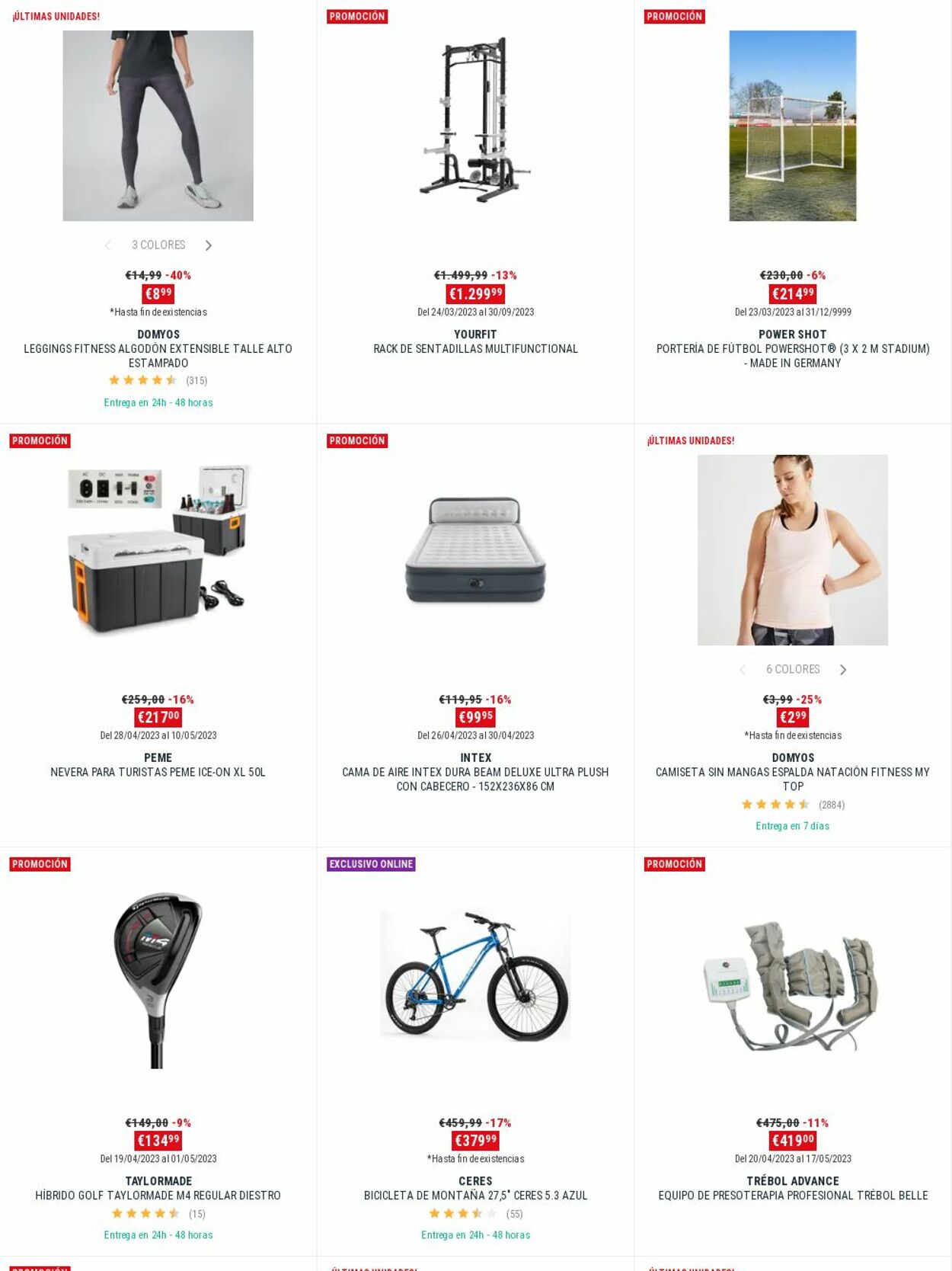 Folleto Decathlon 01.05.2023 - 07.05.2023