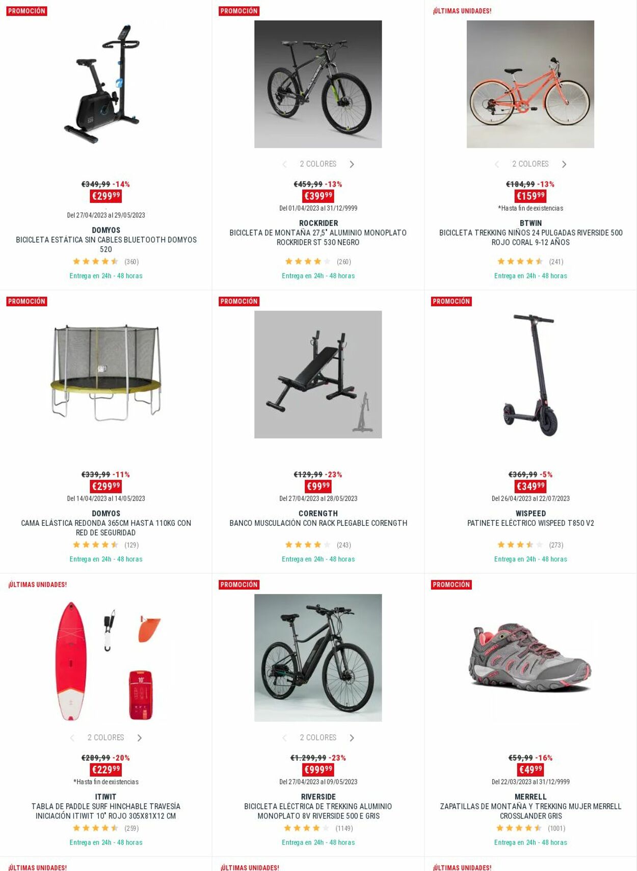 Folleto Decathlon 01.05.2023 - 07.05.2023