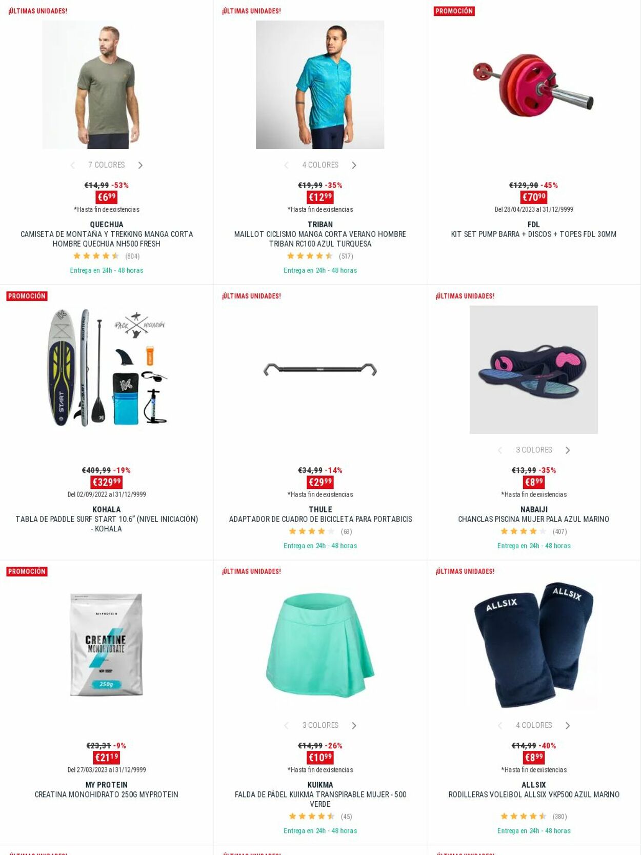 Folleto Decathlon 01.05.2023 - 07.05.2023