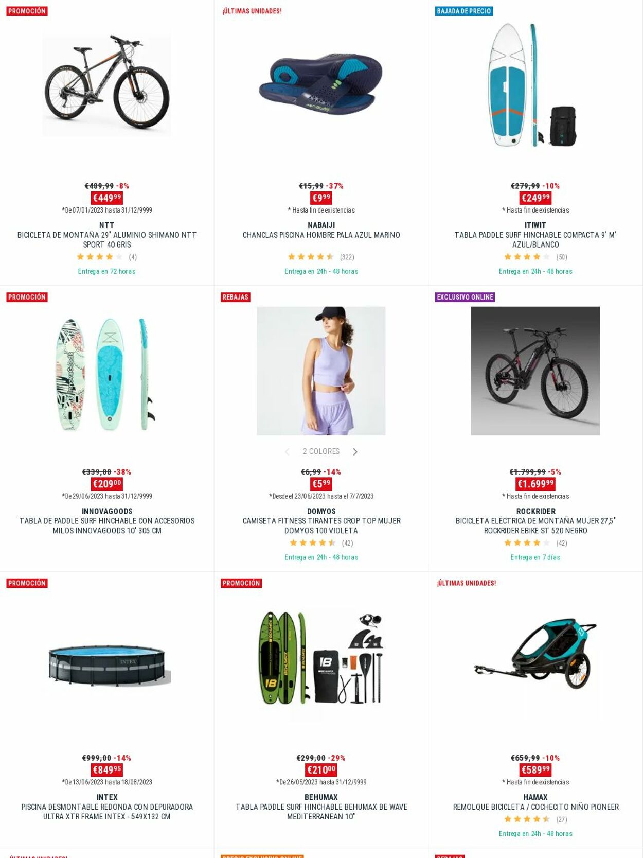 Folleto Decathlon 10.07.2023 - 19.07.2023