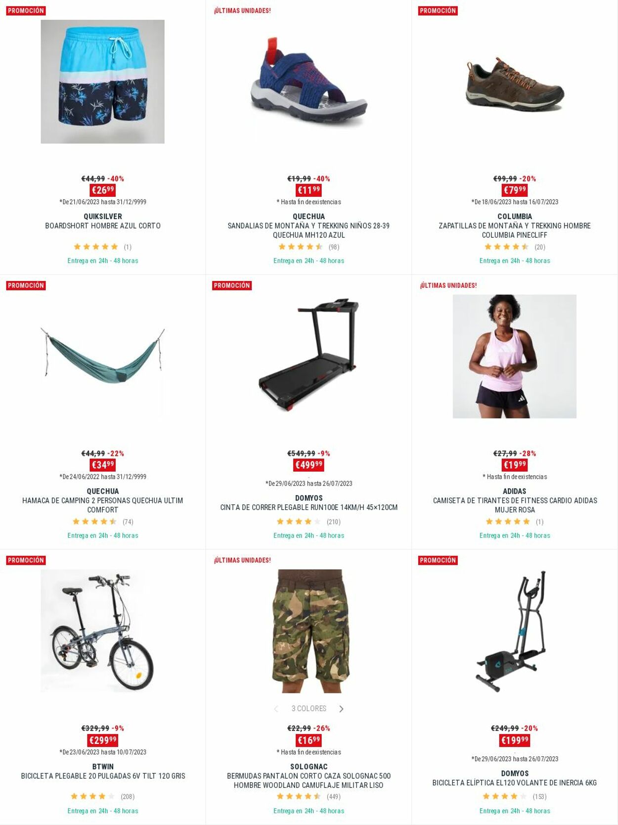 Folleto Decathlon 10.07.2023 - 19.07.2023