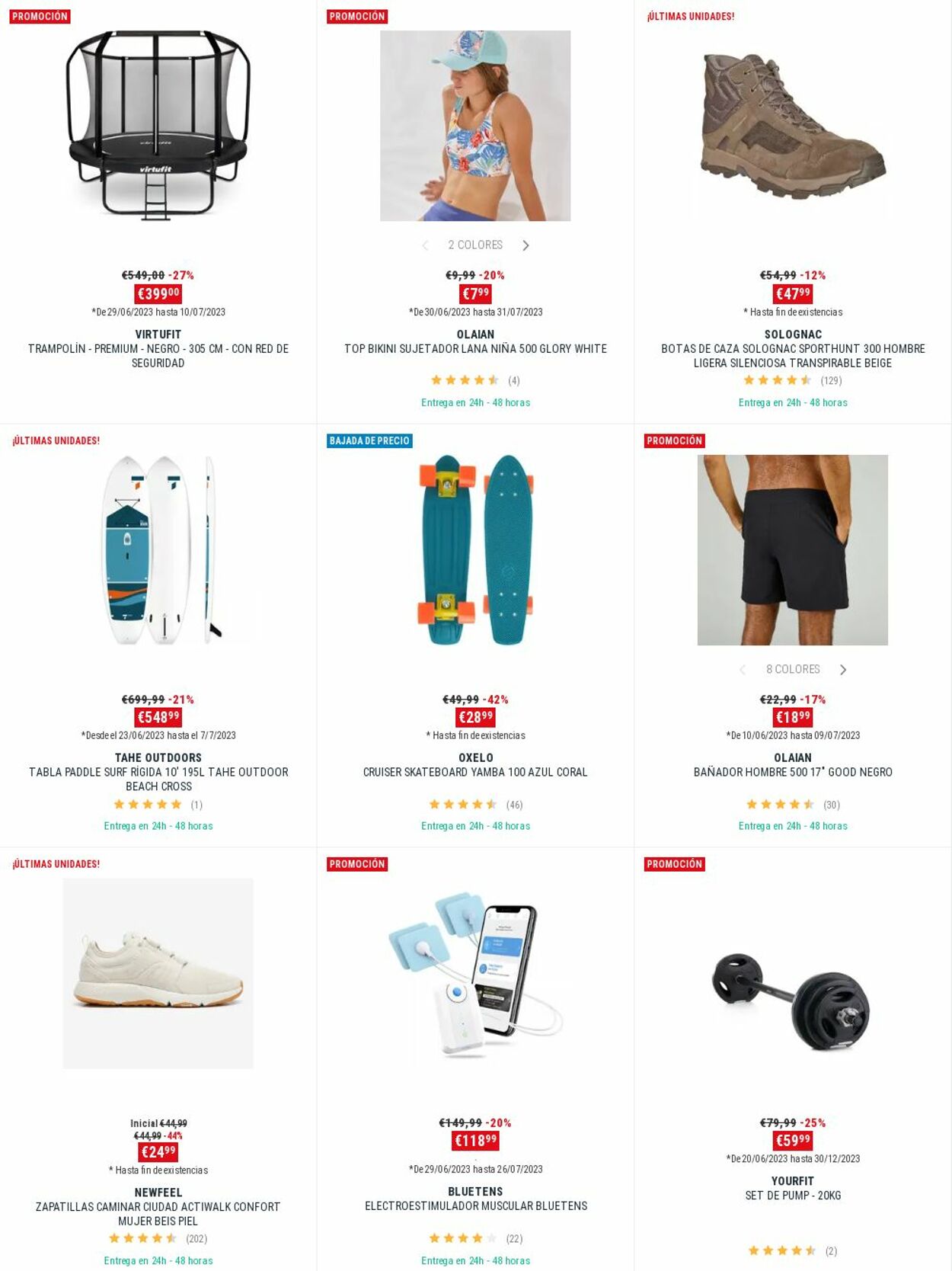 Folleto Decathlon 10.07.2023 - 19.07.2023