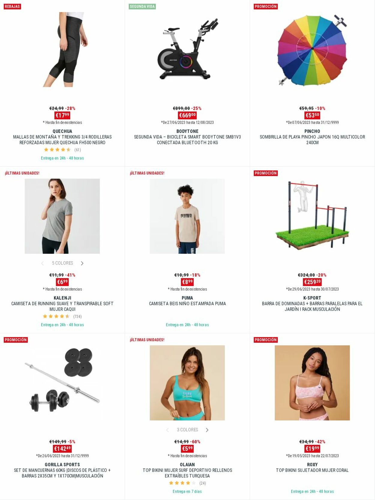 Folleto Decathlon 10.07.2023 - 19.07.2023