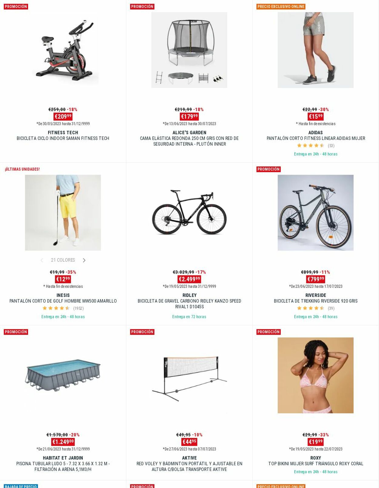 Folleto Decathlon 10.07.2023 - 19.07.2023