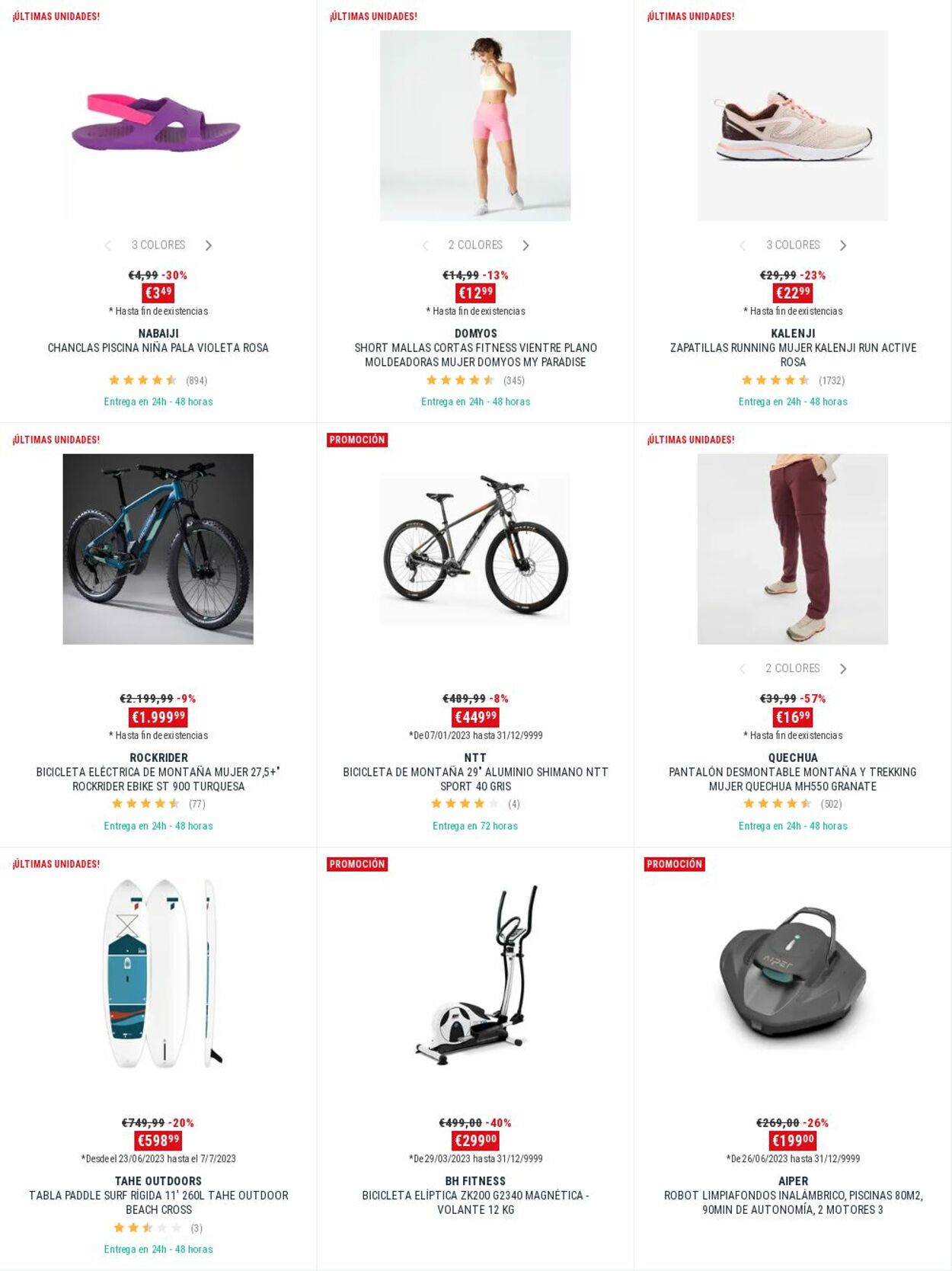 Folleto Decathlon 03.07.2023 - 26.07.2023