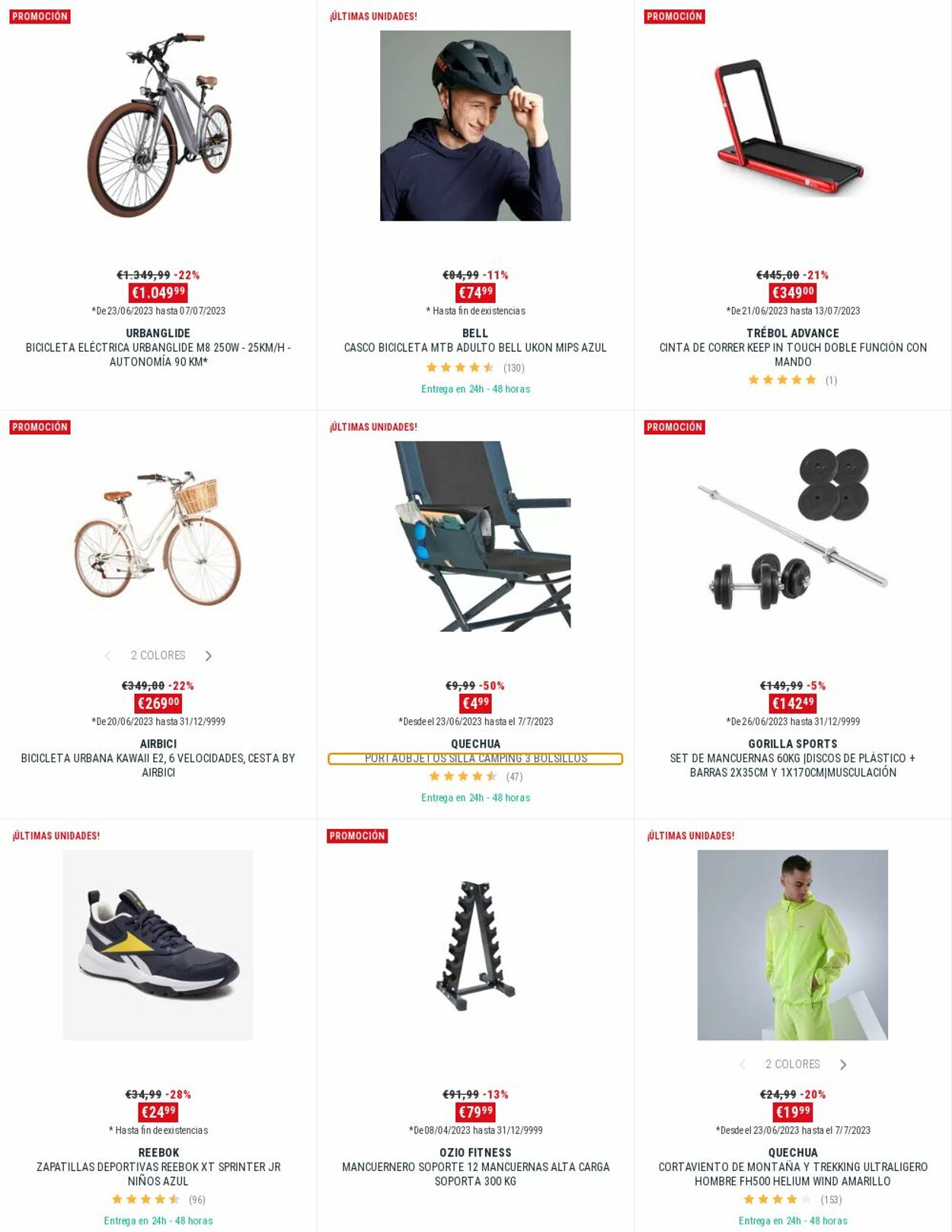 Folleto Decathlon 03.07.2023 - 26.07.2023