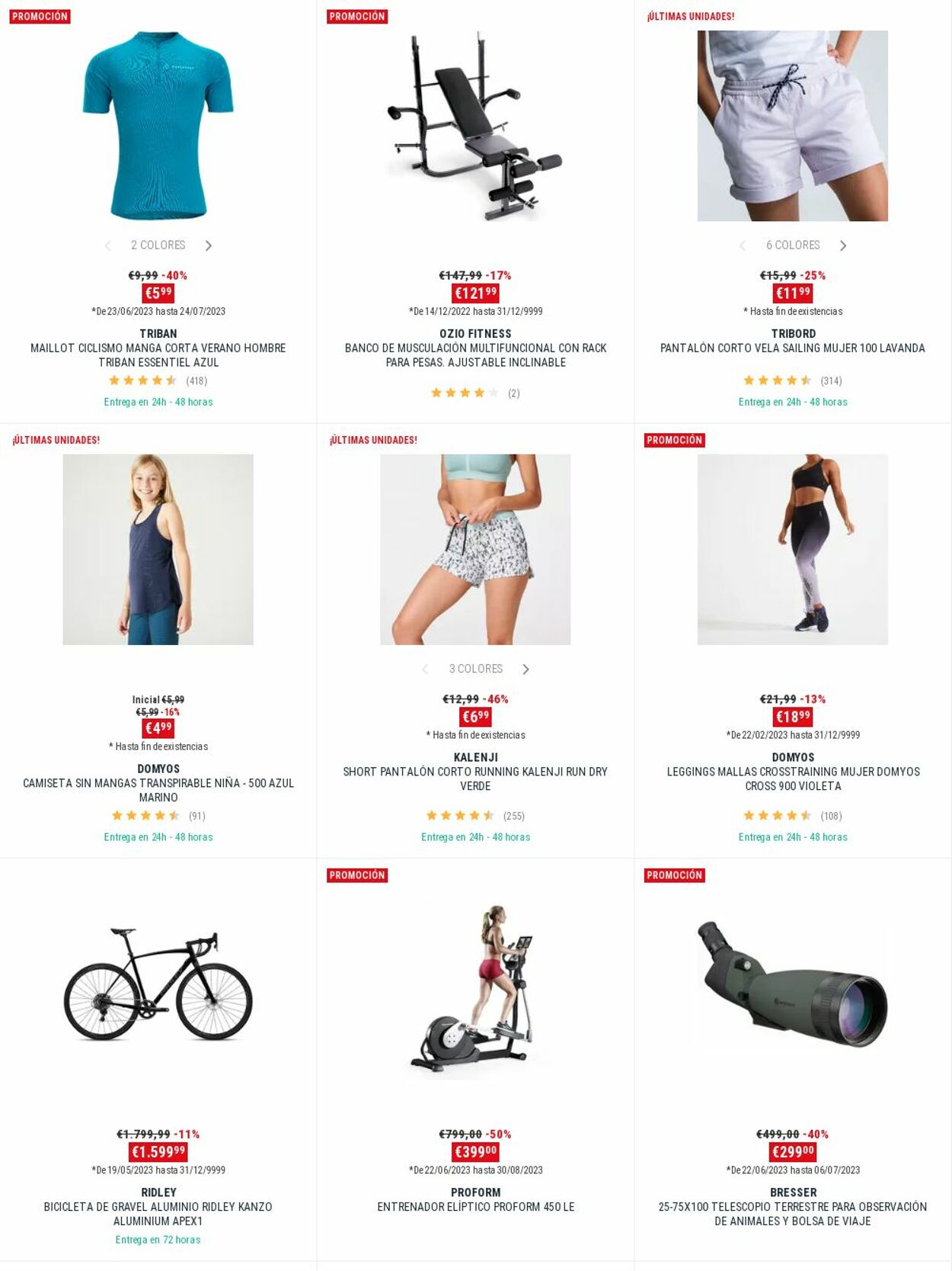 Folleto Decathlon 03.07.2023 - 26.07.2023