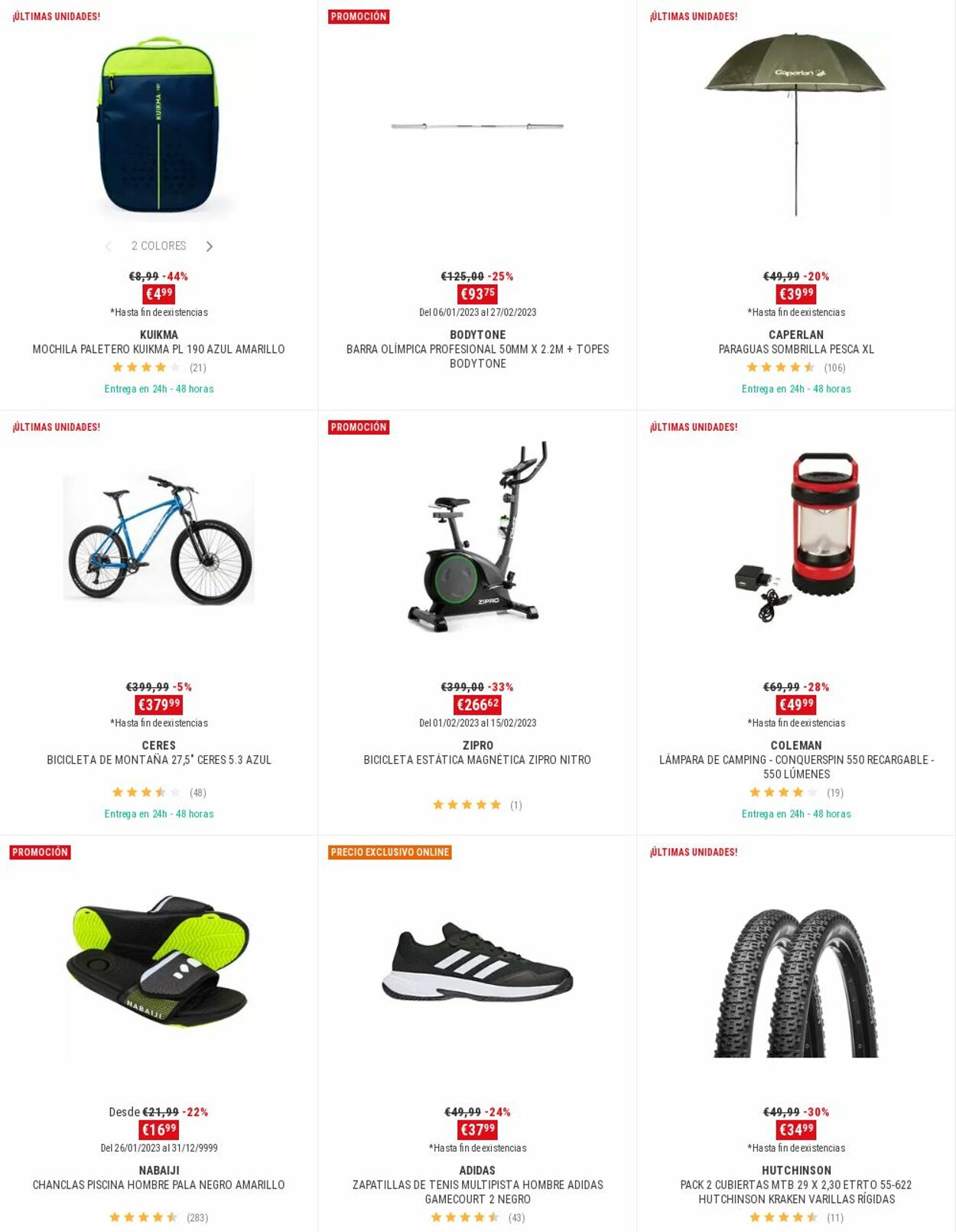 Folleto Decathlon 06.02.2023 - 15.02.2023