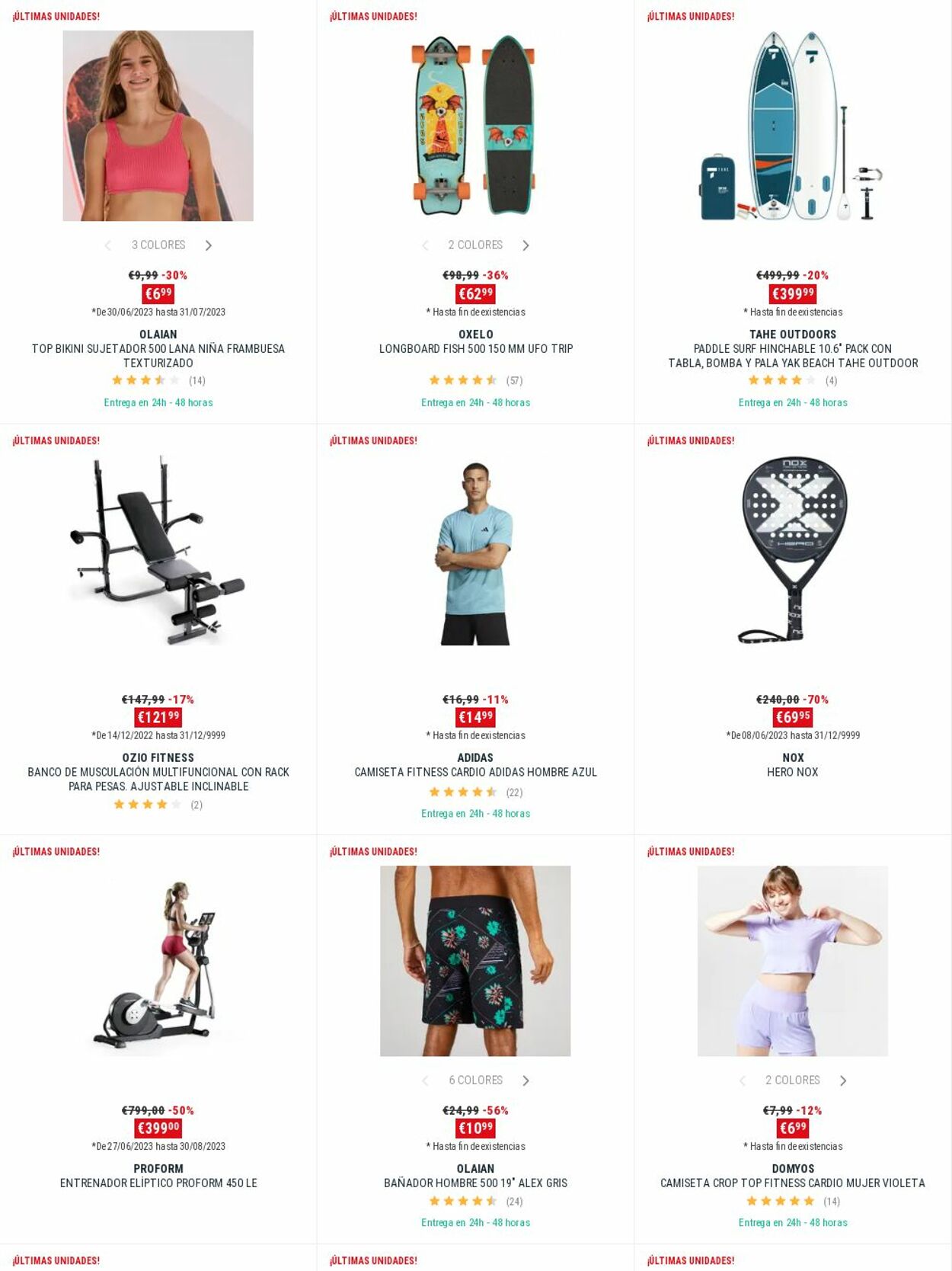 Folleto Decathlon 24.07.2023 - 09.08.2023