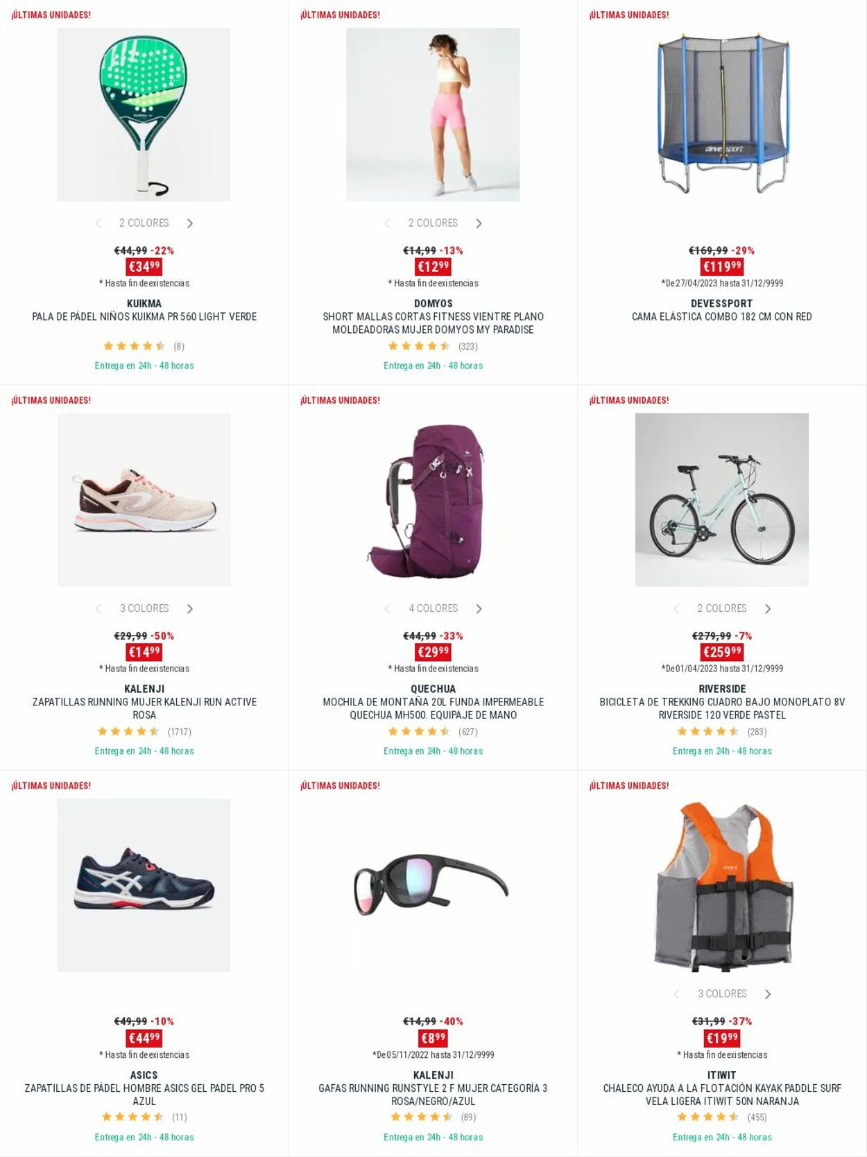 Folleto Decathlon 24.07.2023 - 09.08.2023