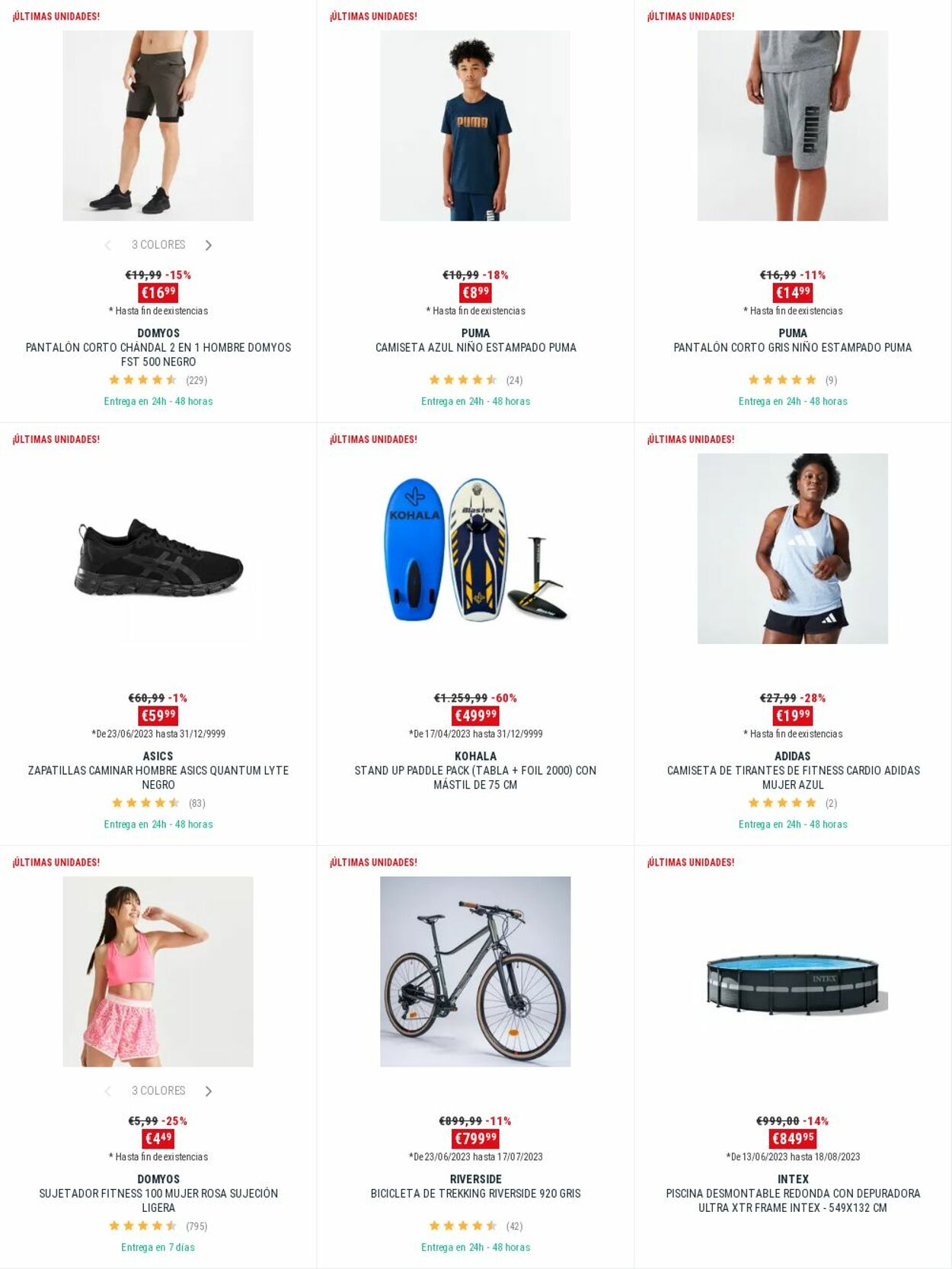 Folleto Decathlon 24.07.2023 - 09.08.2023