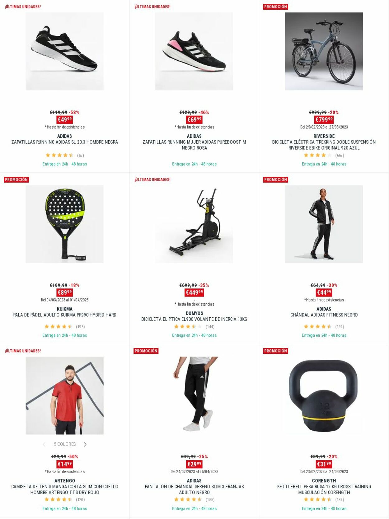 Folleto Decathlon 13.03.2023 - 27.03.2023