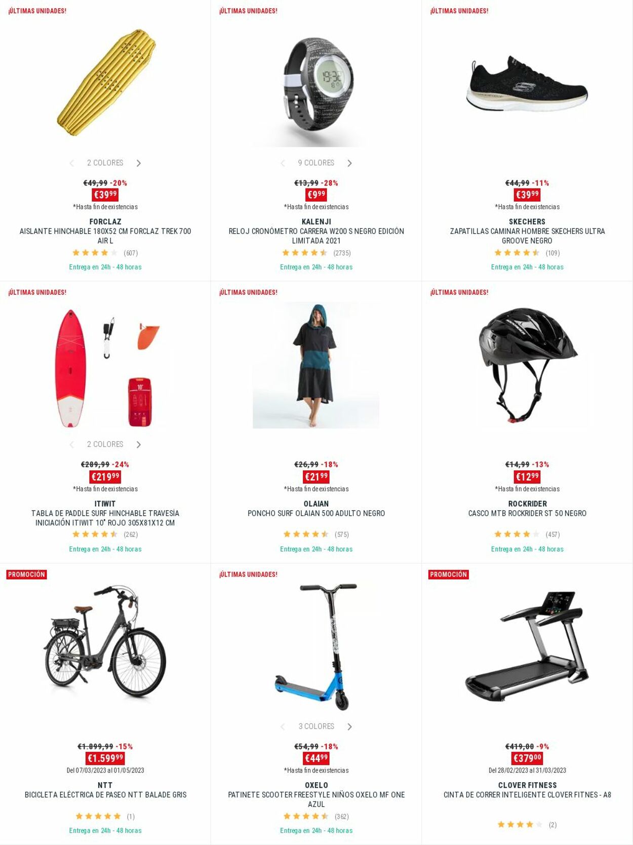 Folleto Decathlon 13.03.2023 - 27.03.2023