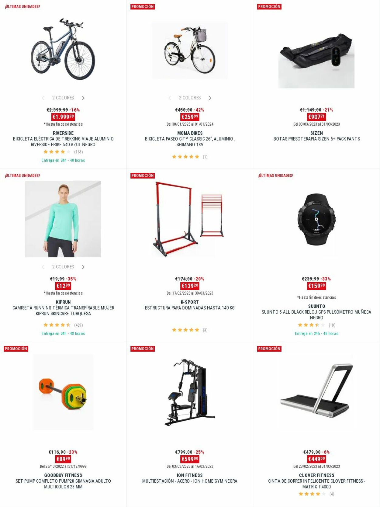 Folleto Decathlon 13.03.2023 - 27.03.2023