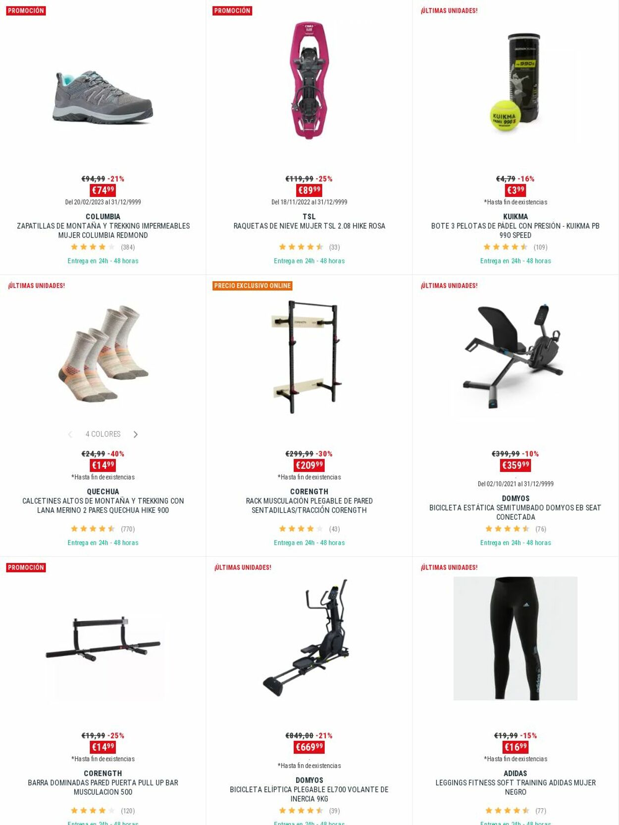 Folleto Decathlon 13.03.2023 - 27.03.2023