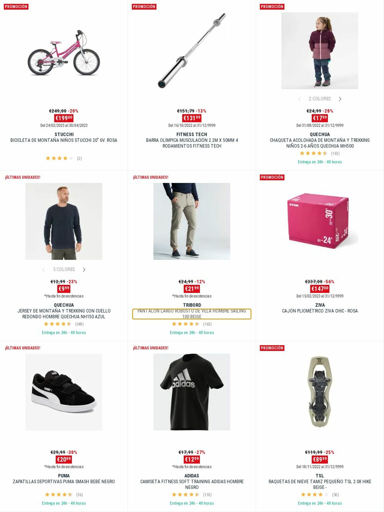 Folleto Decathlon 13.03.2023 - 27.03.2023