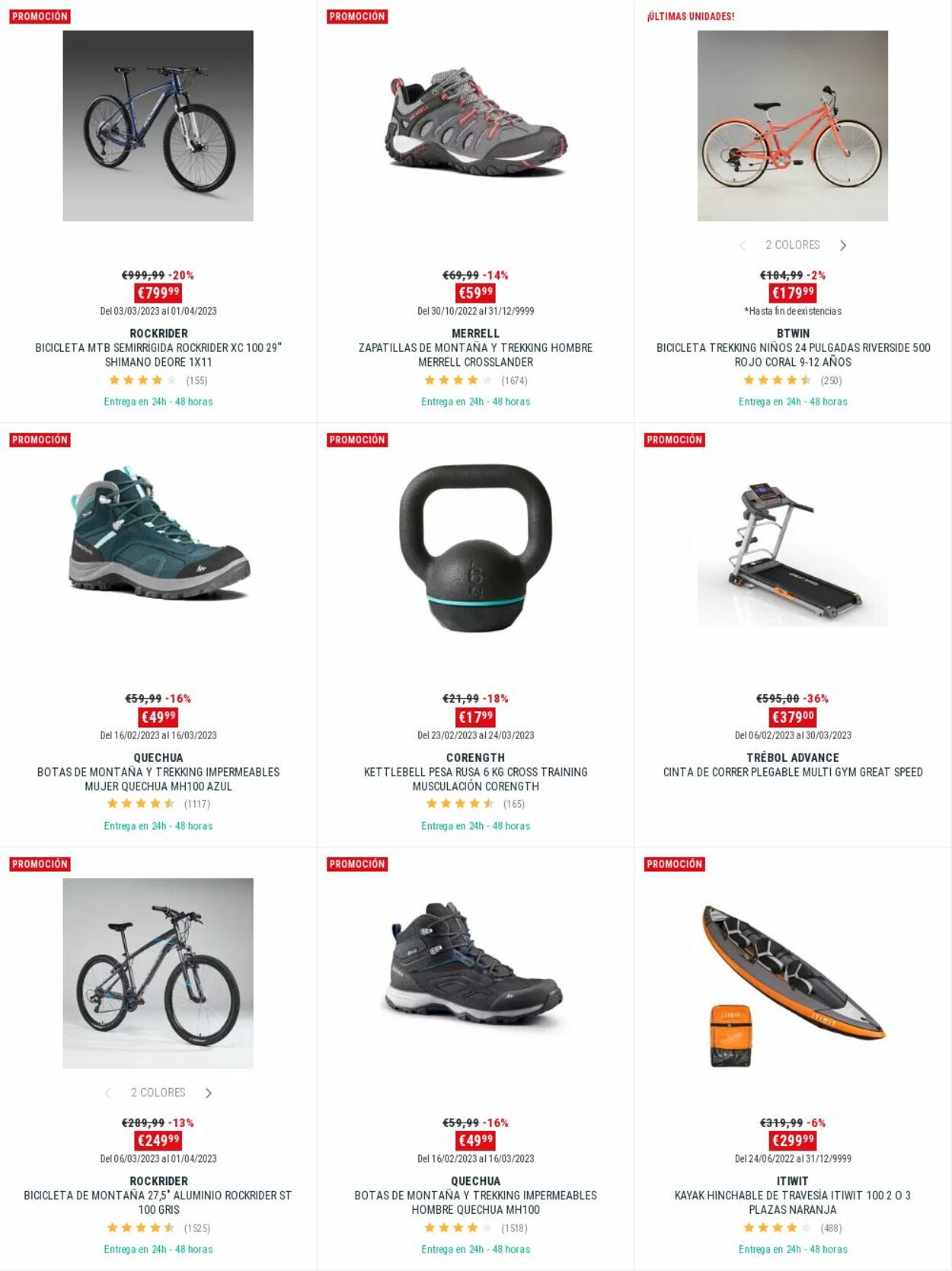 Folleto Decathlon 13.03.2023 - 27.03.2023