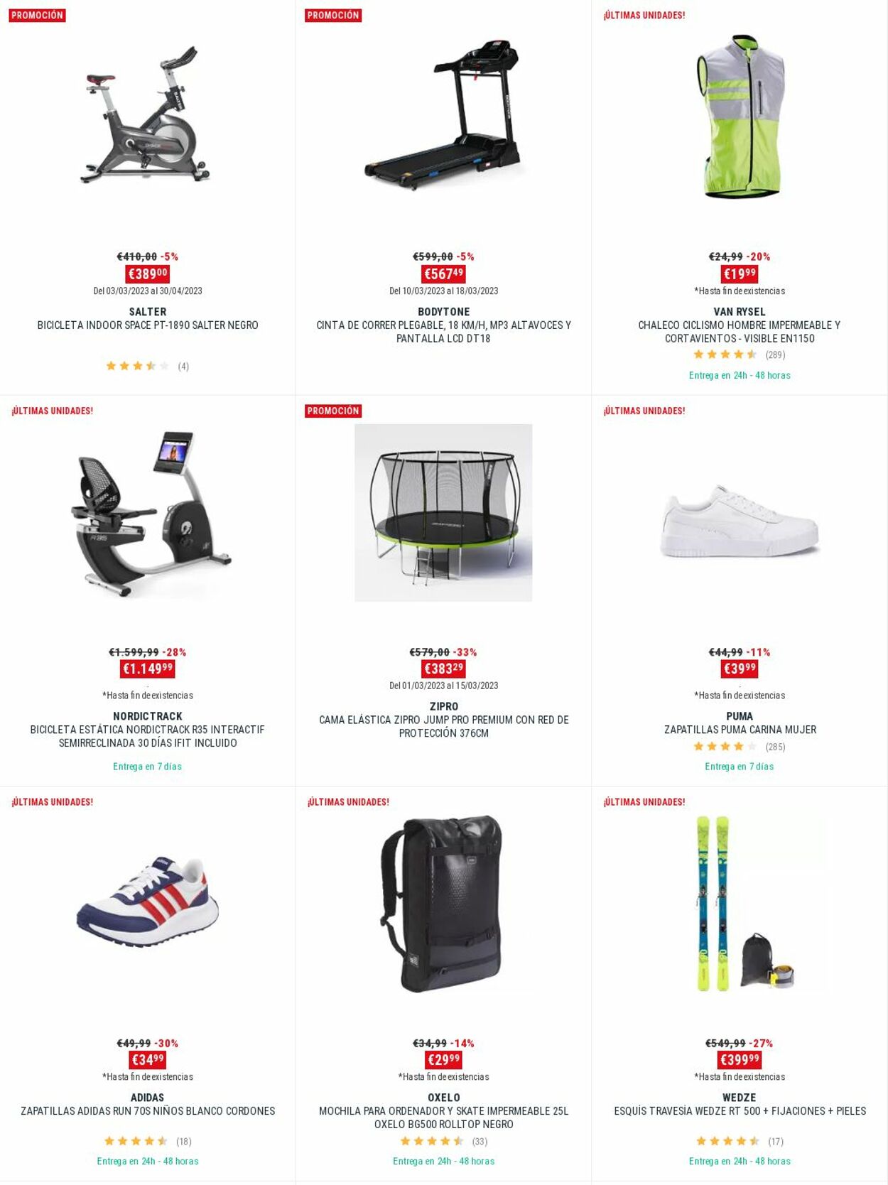 Folleto Decathlon 13.03.2023 - 27.03.2023