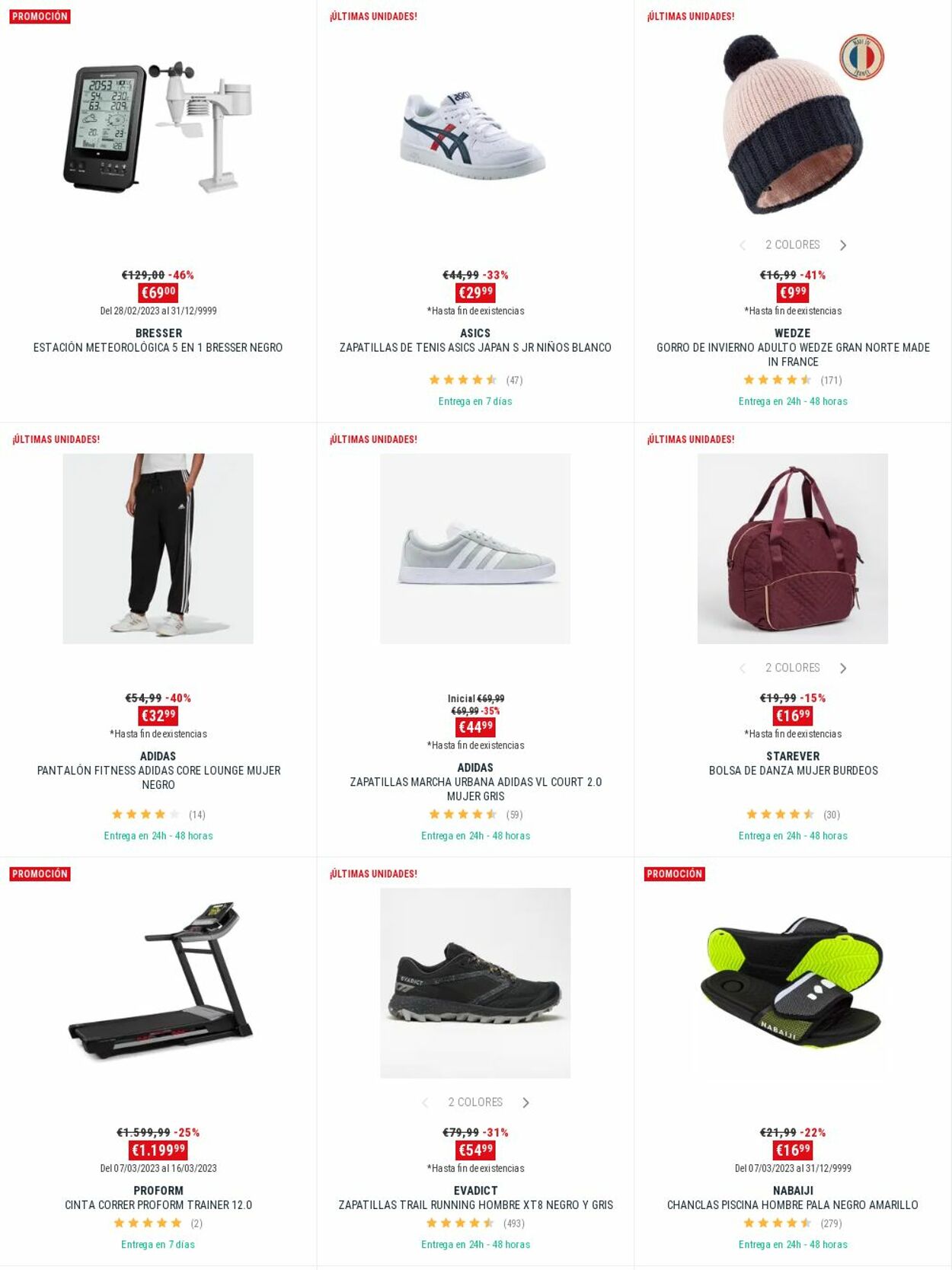 Folleto Decathlon 13.03.2023 - 27.03.2023