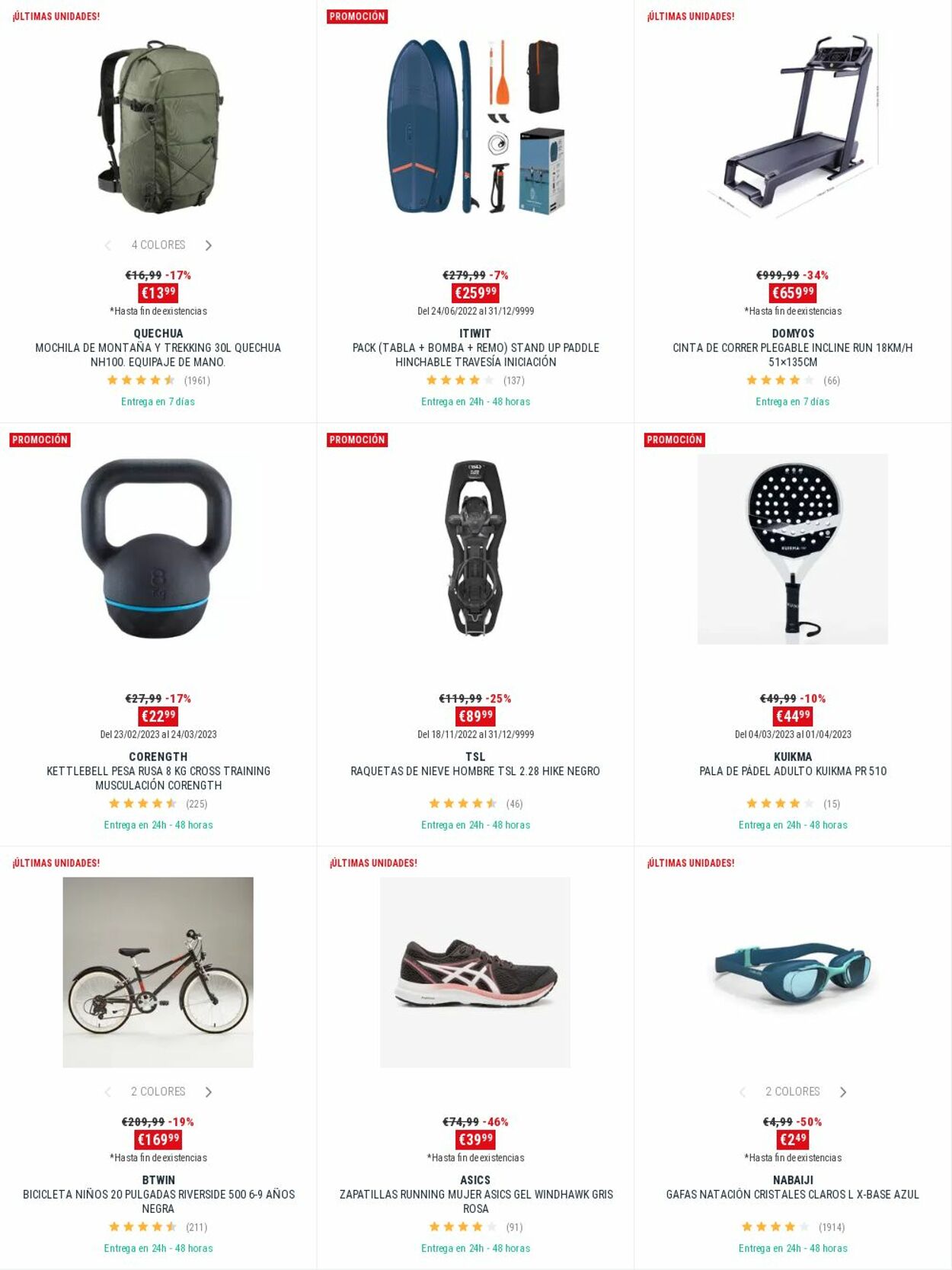 Folleto Decathlon 13.03.2023 - 27.03.2023