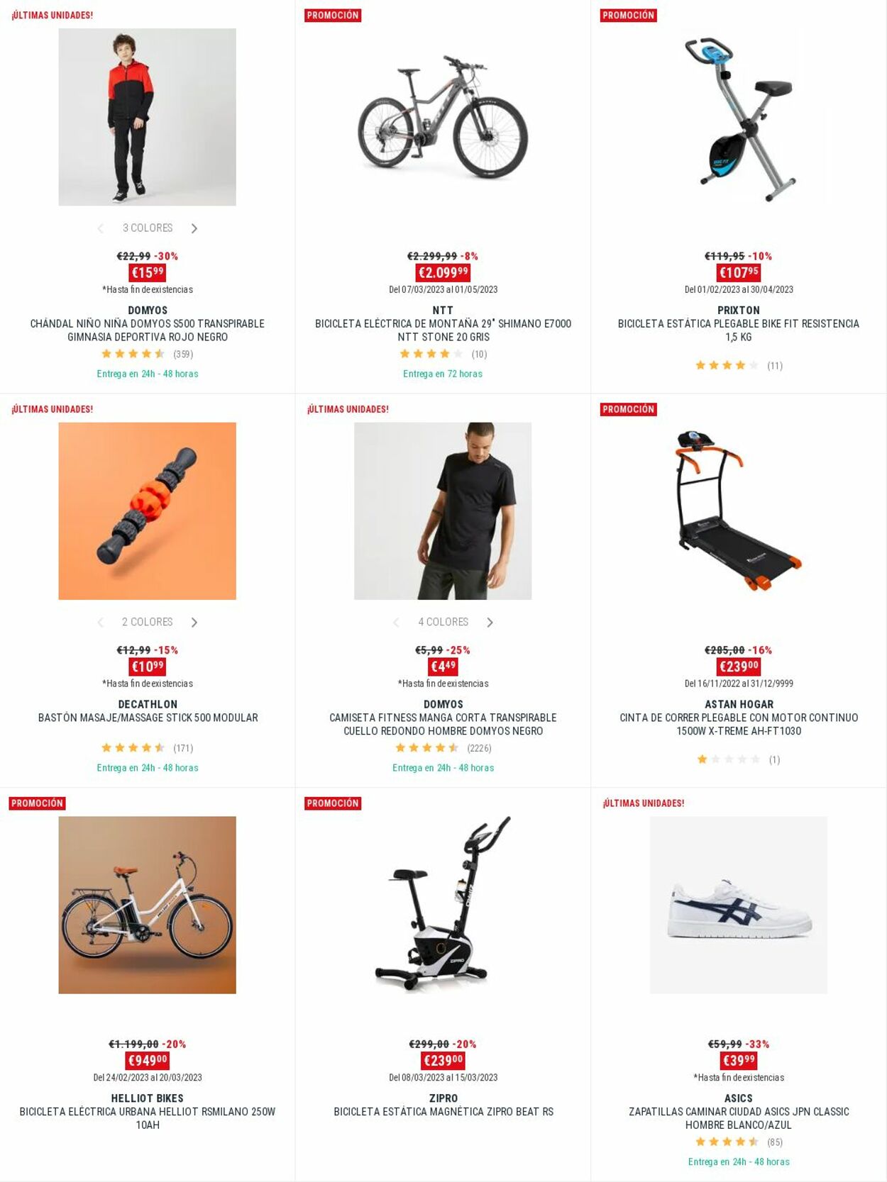 Folleto Decathlon 13.03.2023 - 27.03.2023