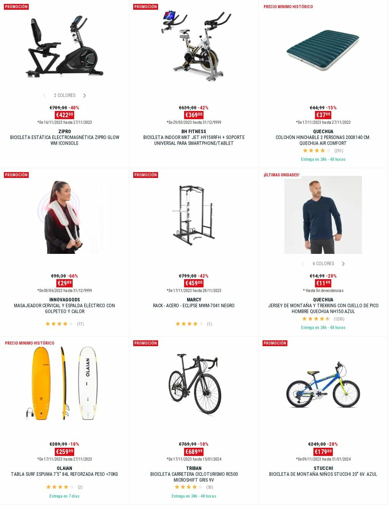 Folleto Decathlon 20.11.2023 - 26.11.2023