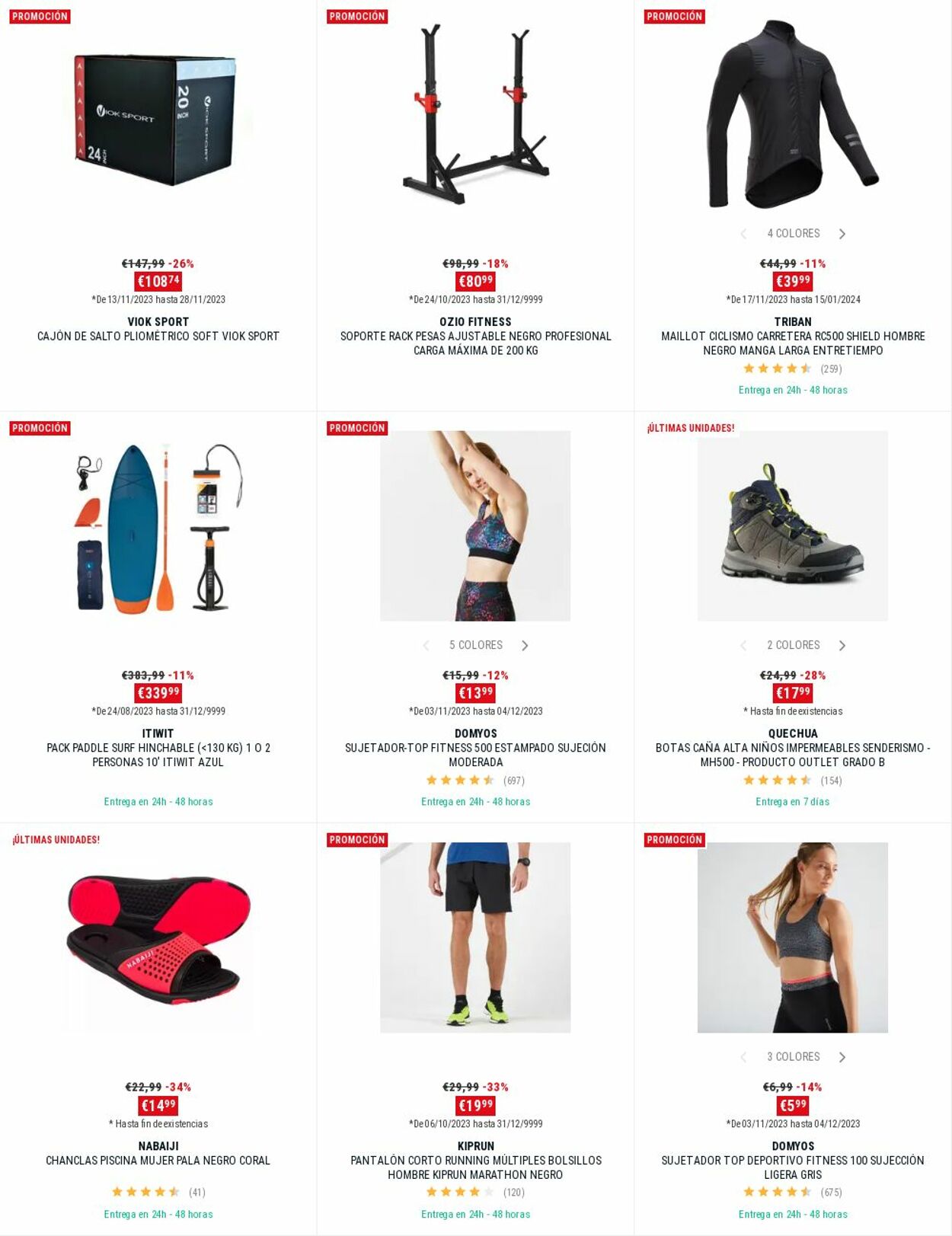 Folleto Decathlon 20.11.2023 - 26.11.2023