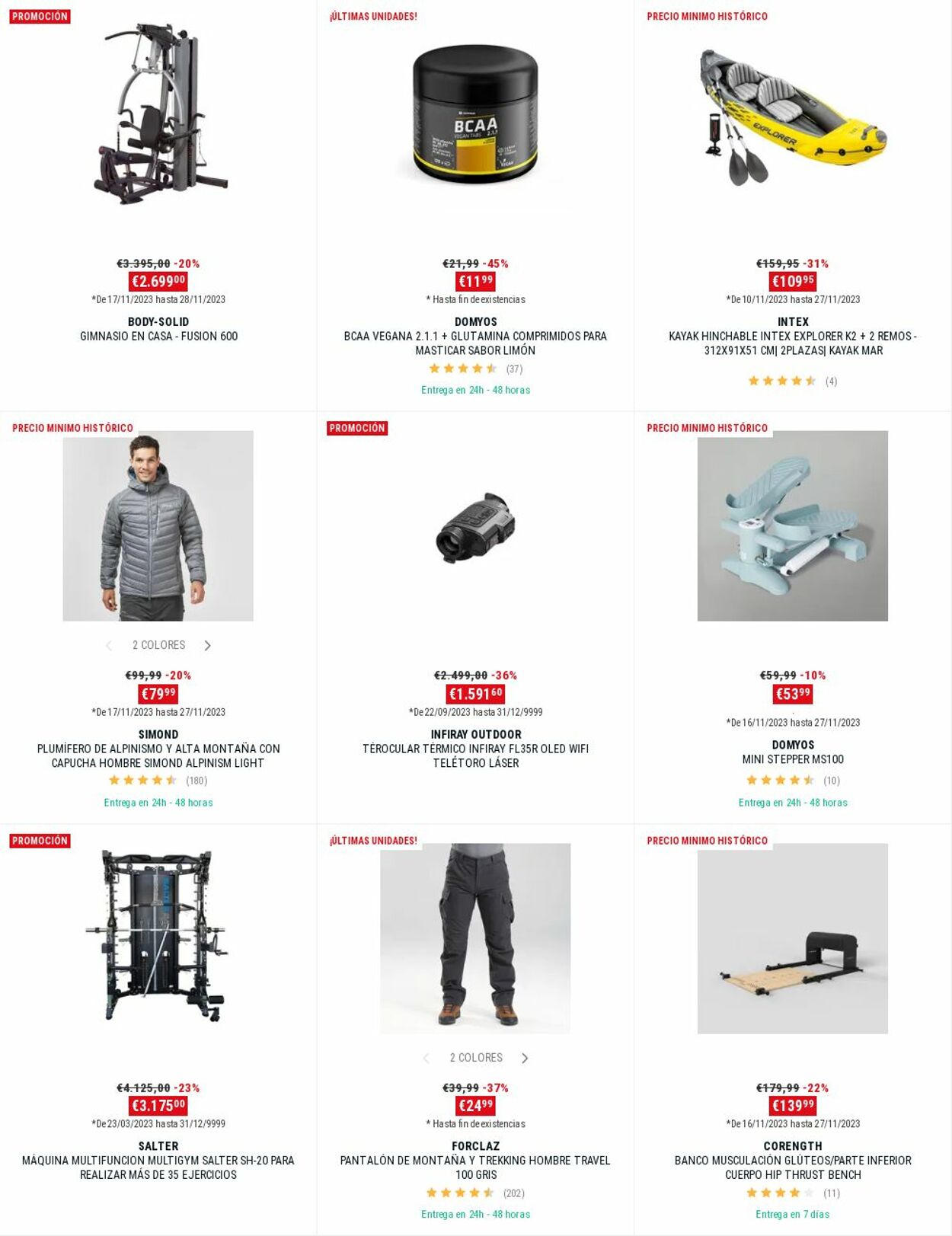 Folleto Decathlon 20.11.2023 - 26.11.2023