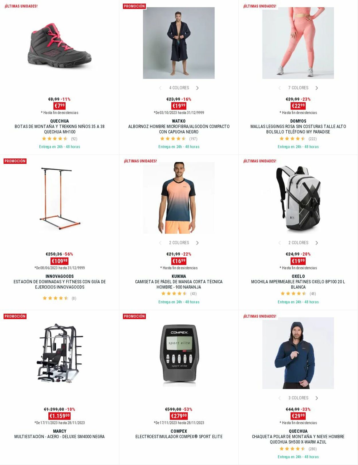 Folleto Decathlon 20.11.2023 - 26.11.2023