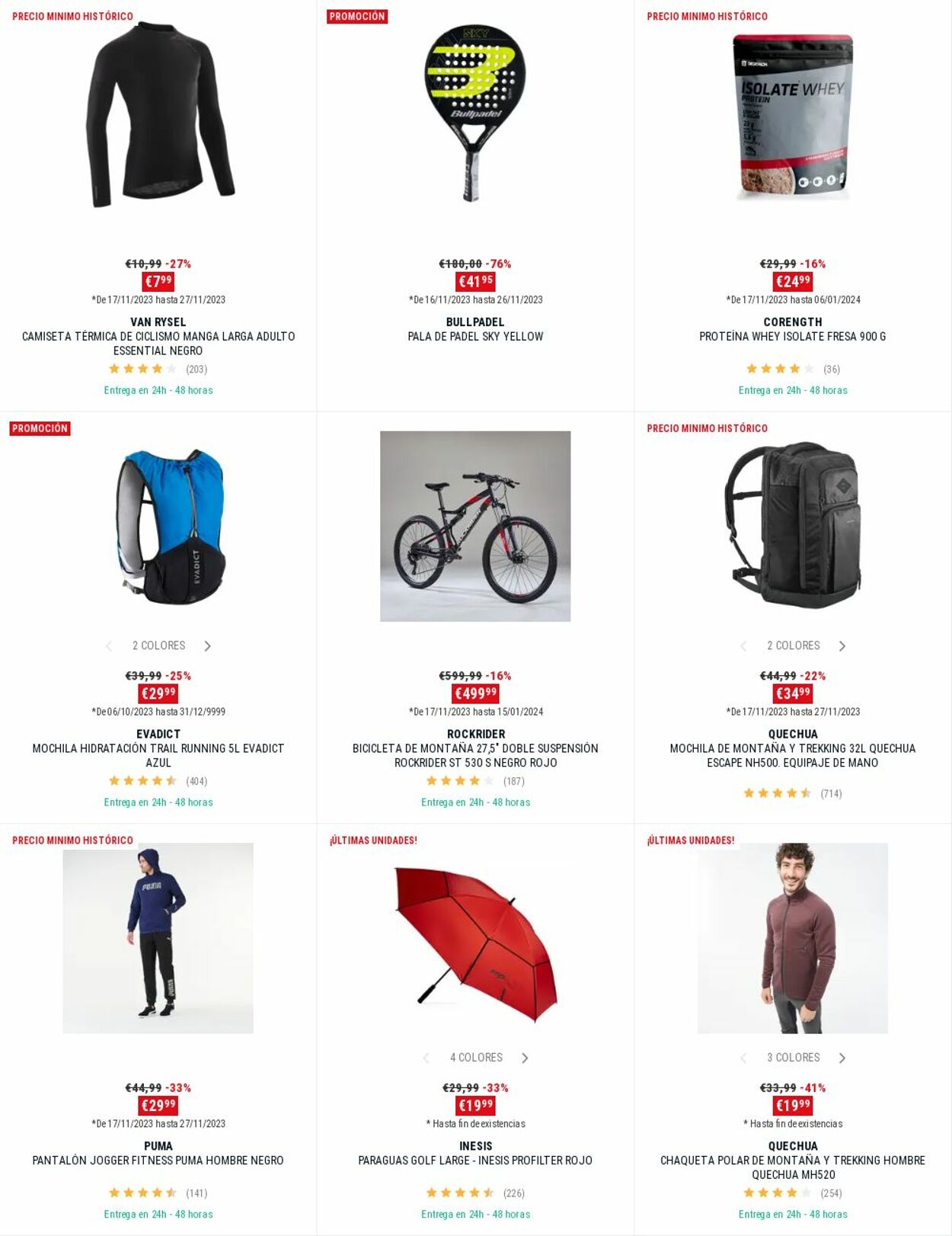 Folleto Decathlon 20.11.2023 - 26.11.2023